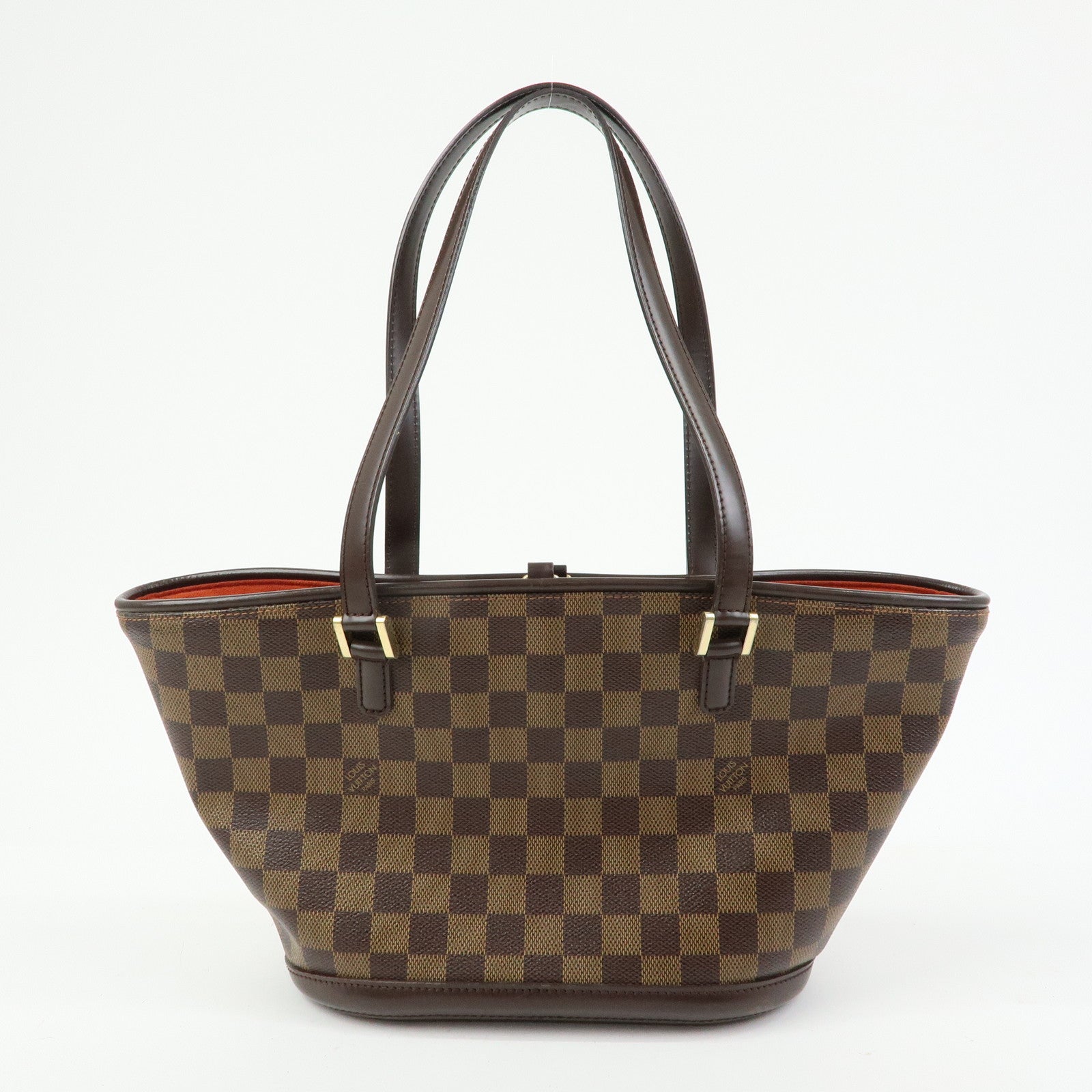 Louis Vuitton Manosque PM Damier Canvas Tote Bag Ebene N51121