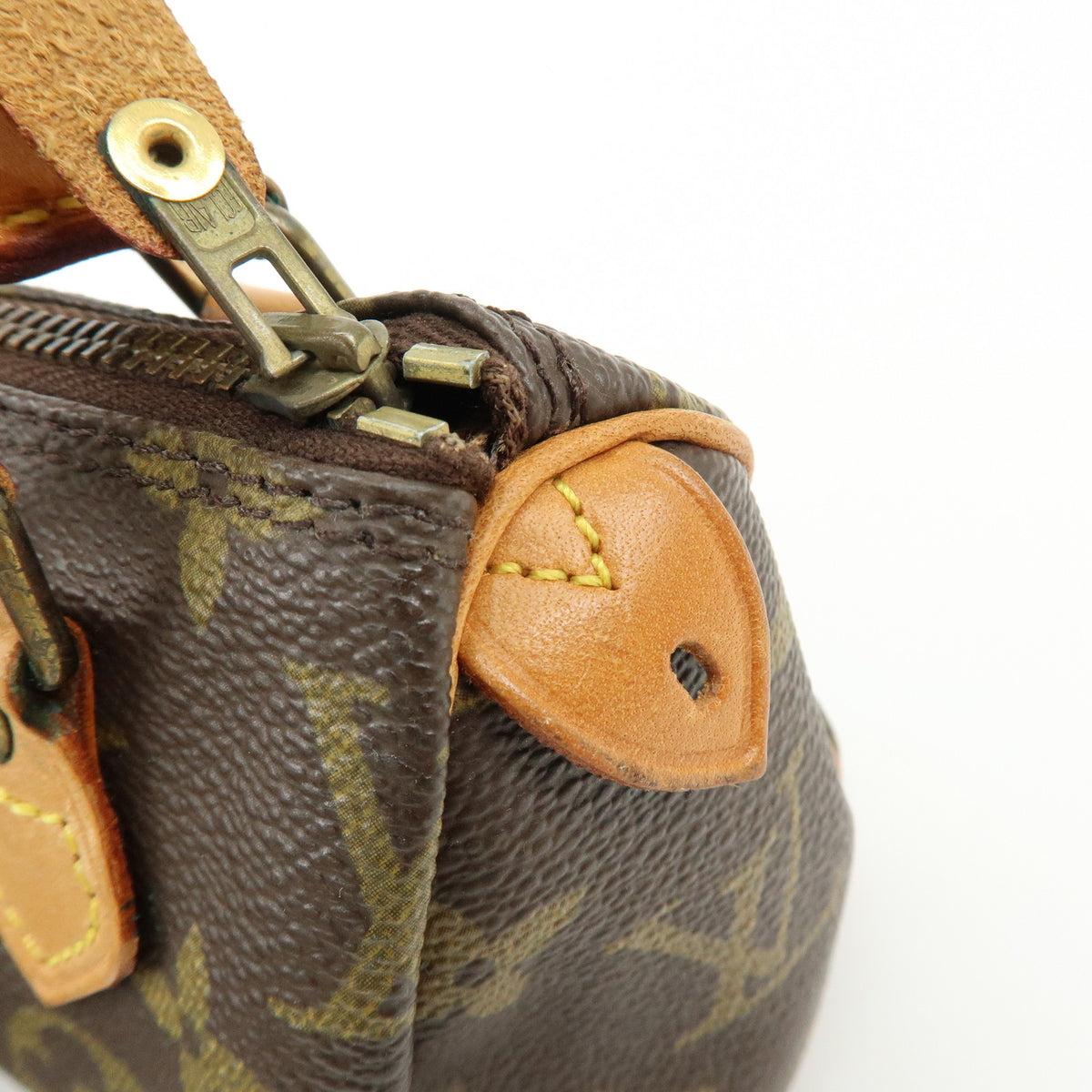 Louis Vuitton Monogram Mini Speedy Hand Bag and Strap M41534 J52312 Lot