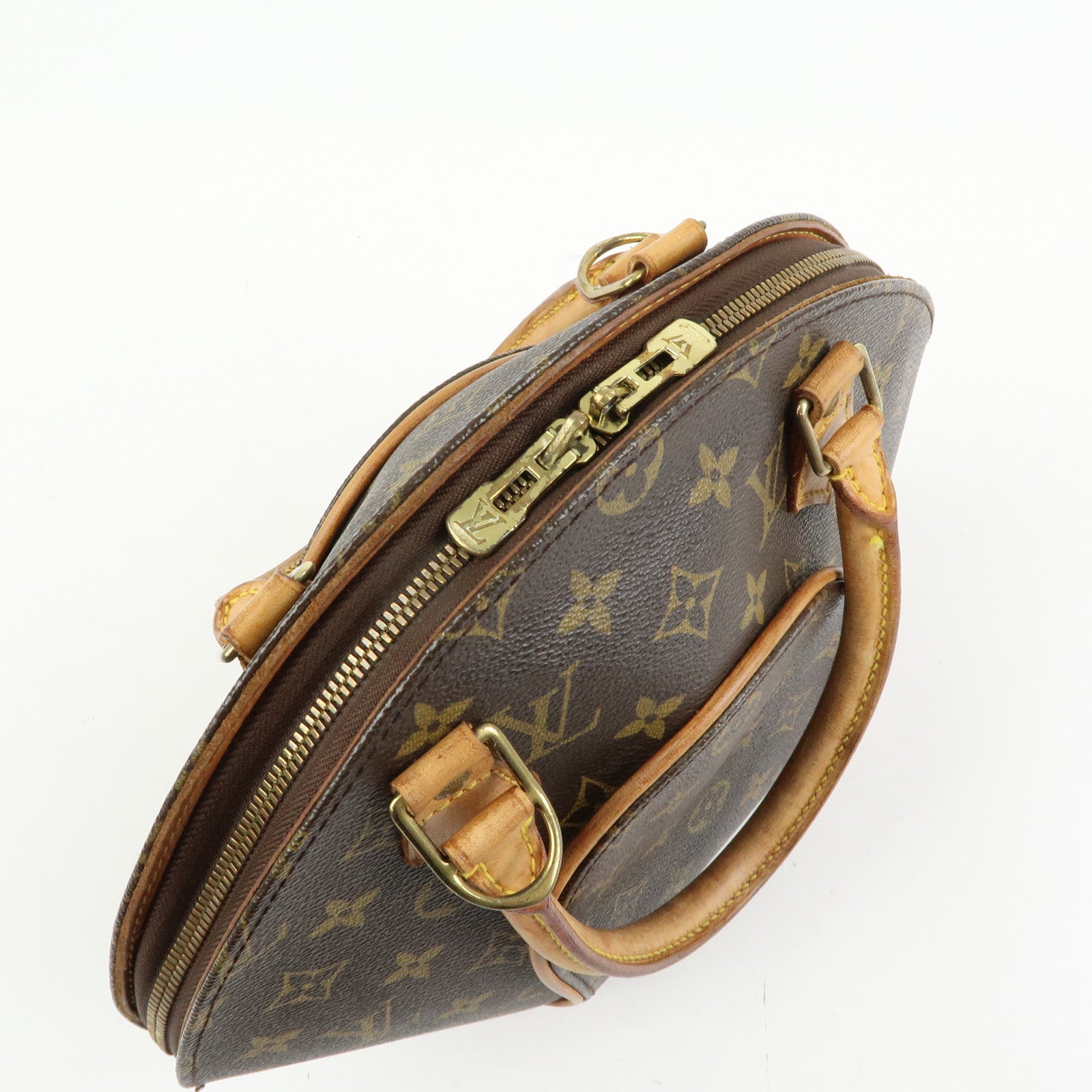 Louis Vuitton Monogram Canvas Ellipse PM Hand Bag Brown M51127
