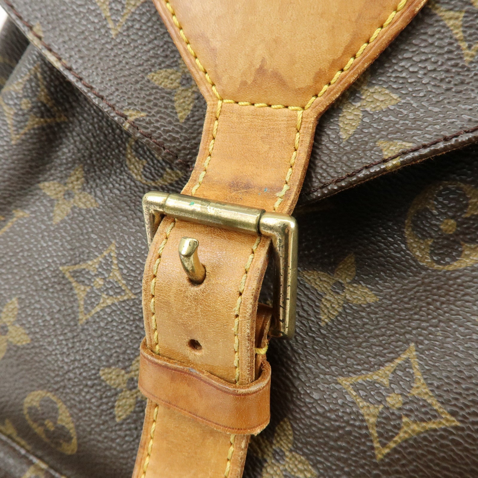 Louis Vuitton Monogram Montsouris GM Backpack Rucksuck Brown M51135