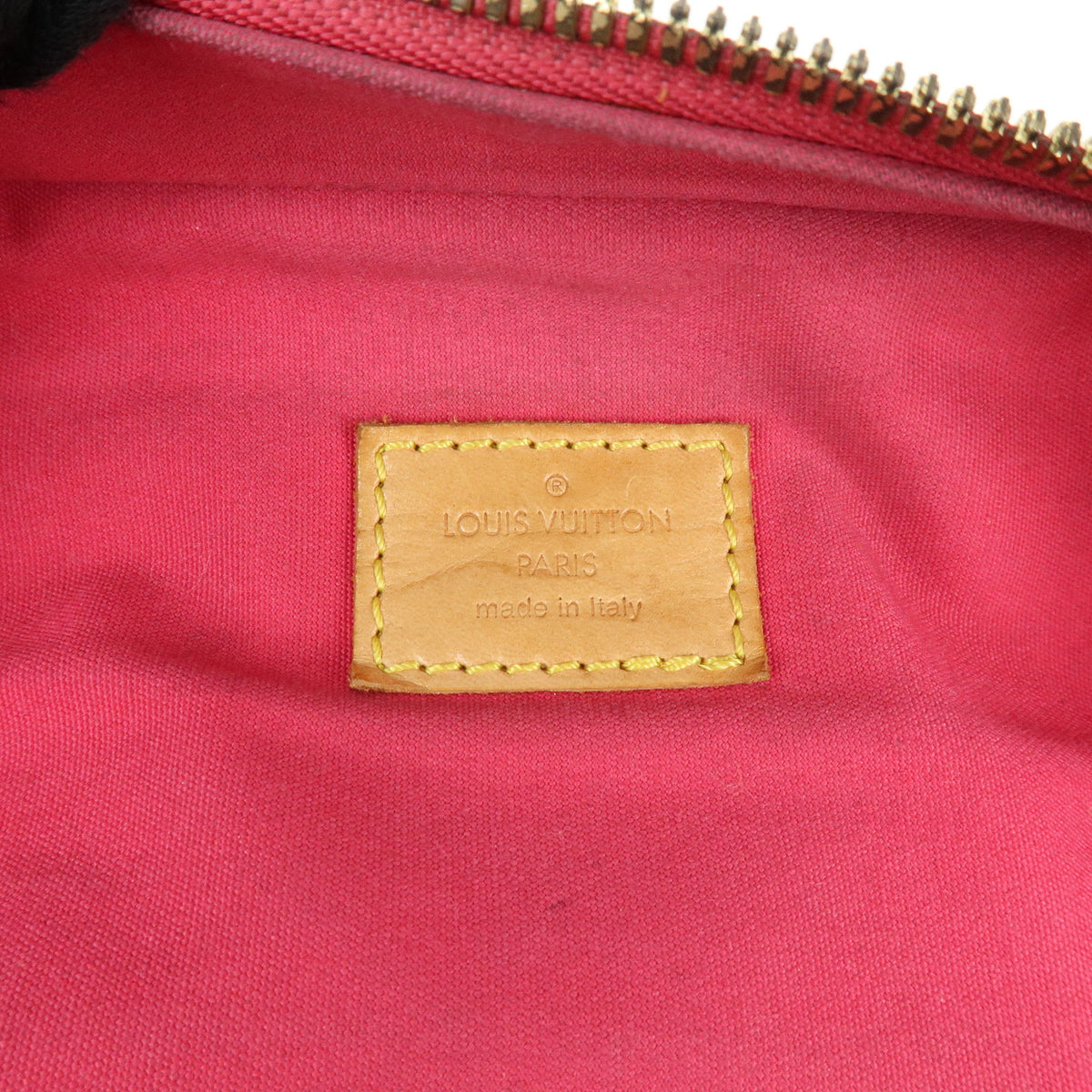 Louis Vuitton Monogram Vernis Sullivan Vertical Fuchsia Pink M91259