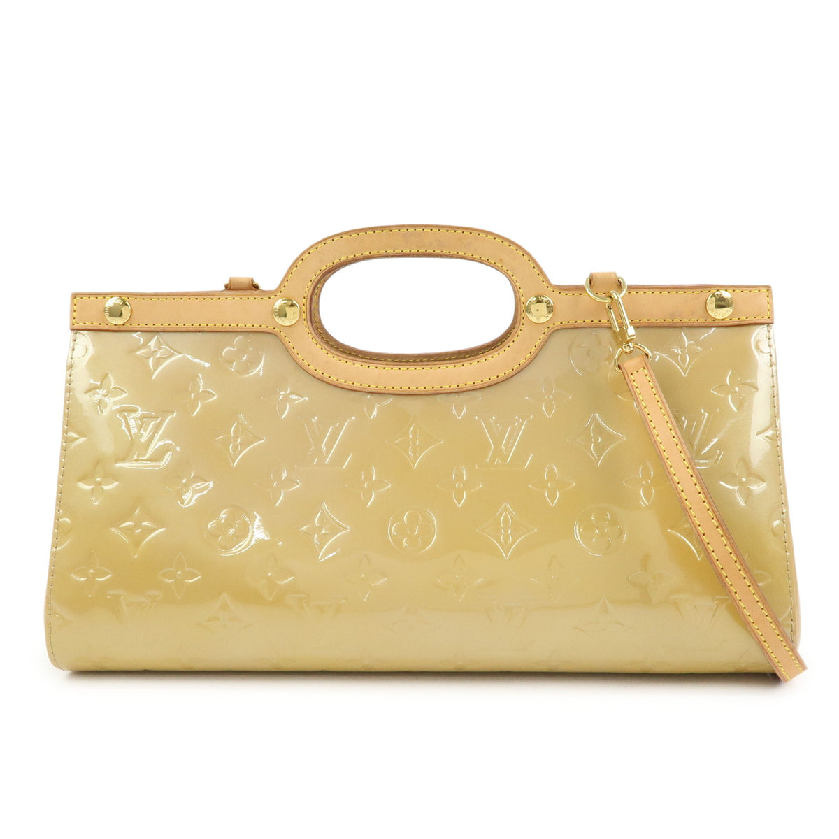 Louis Vuitton Monogram Vernis Roxbury Drive 2Way Bag Noisette M91372