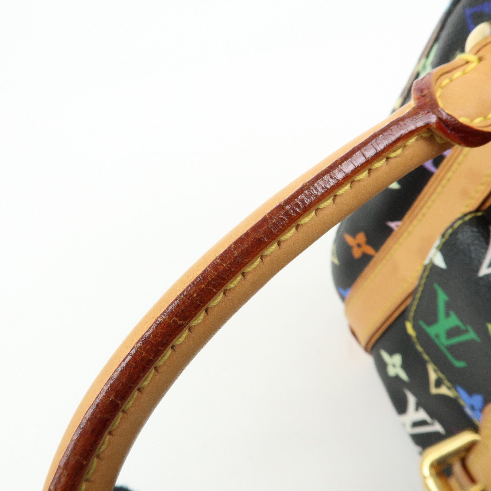 Louis Vuitton Monogram Multicolor Priscilla Hand Bag Noir M40097