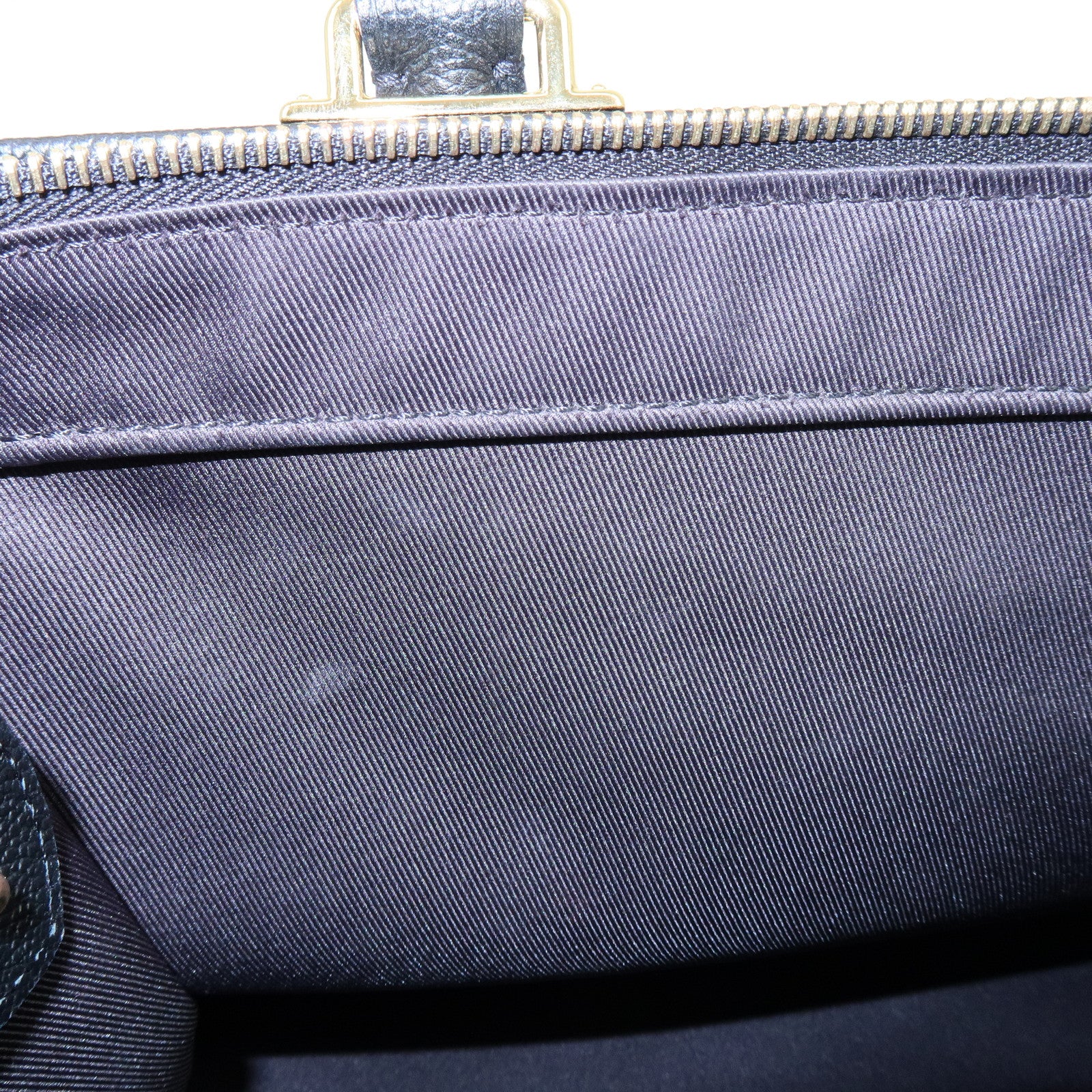 Louis Vuitton Monogram Empreinte Three PM 2Way Bag Noir M54273