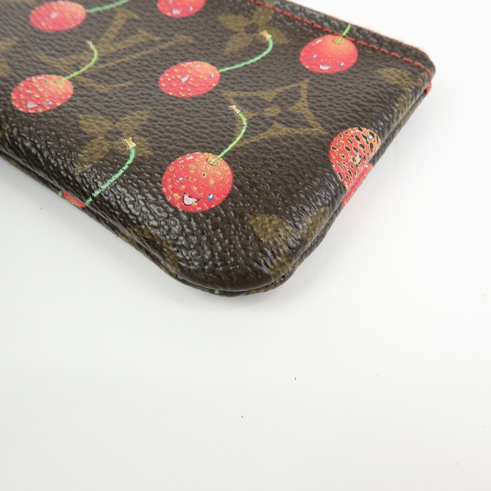 Louis Vuitton Monogram Cherry Pochette Cles Coin Case M95042