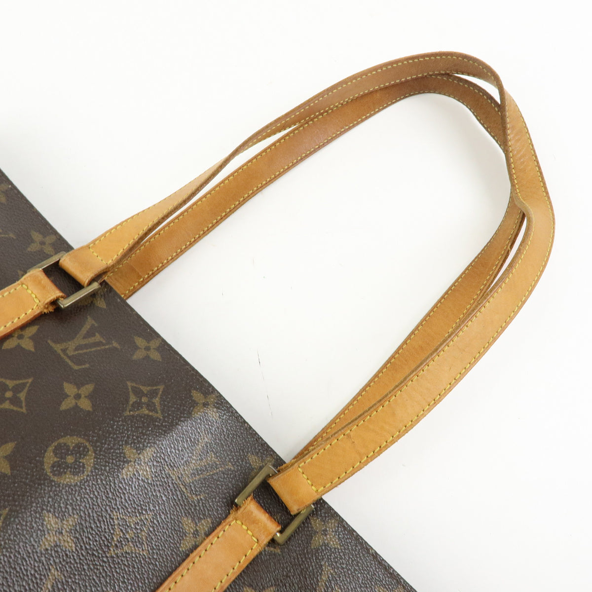 Louis Vuitton Monogram Luco Tote Bag Shoulder Bag Brown M51155
