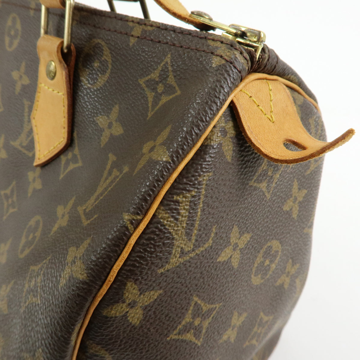 Louis Vuitton Monogram Speedy 30 Boston Bag Hand Bag Brown M41526