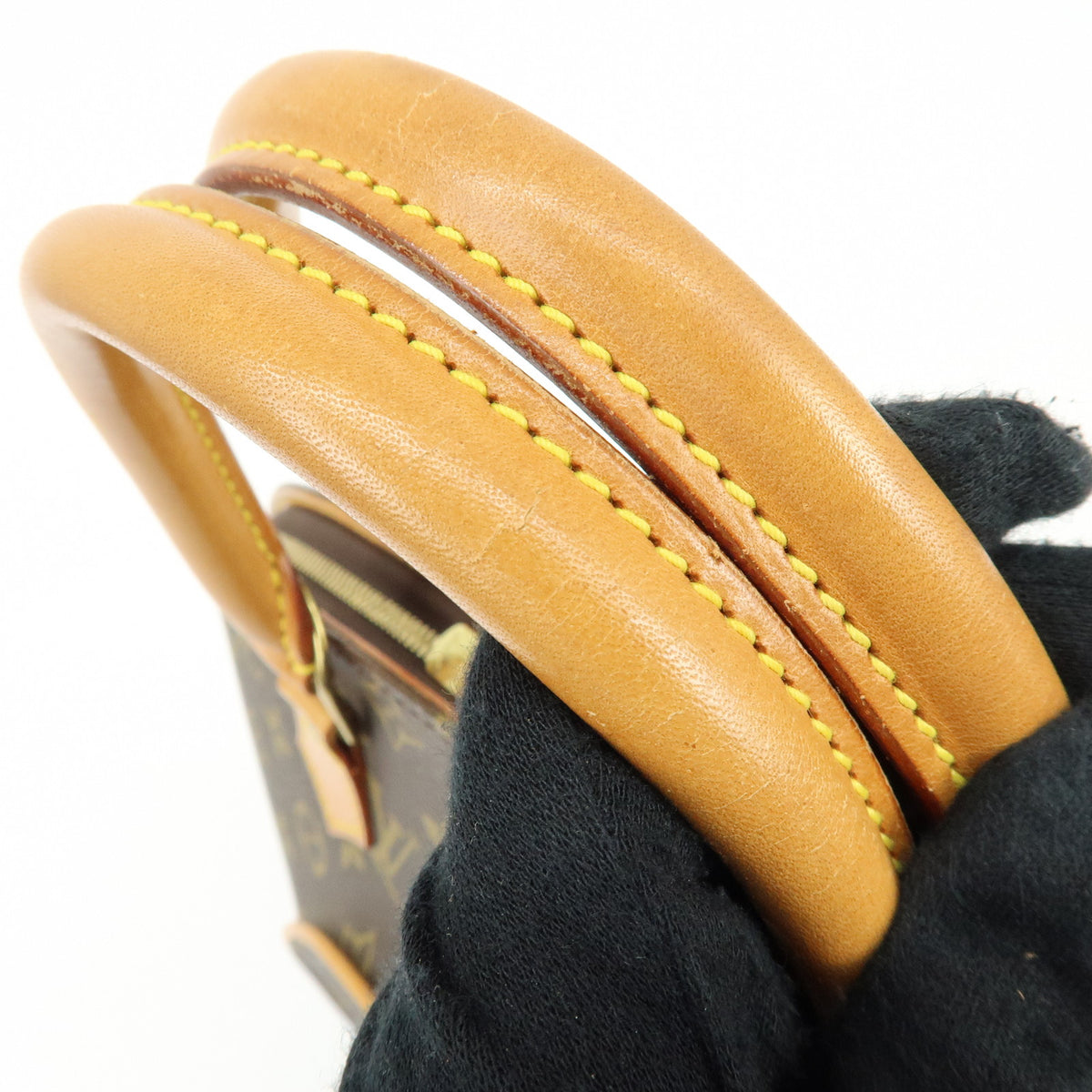 Louis Vuitton Monogram Ellipse MM Hand Bag Brown M51126