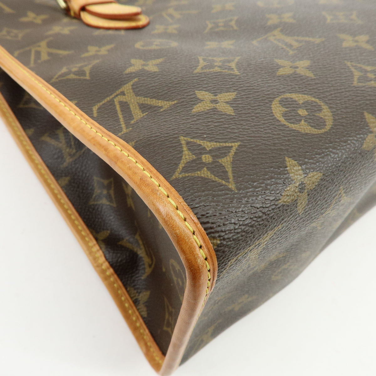 Louis Vuitton Monogram Popincourt Haut Shoulder Bag Brown M40007