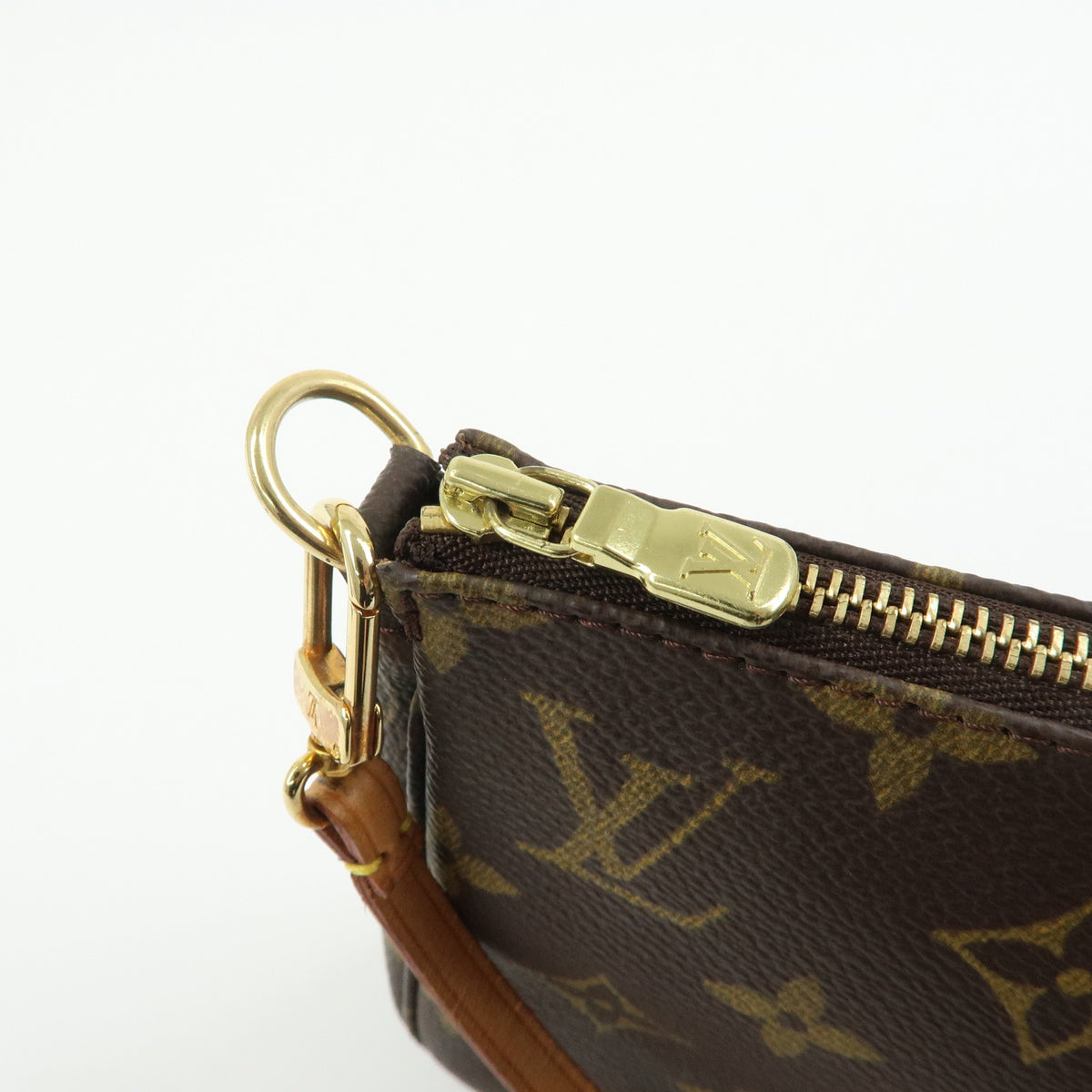 Louis Vuitton Monogram Pochette Accessoires Pouch Hand Bag M51980