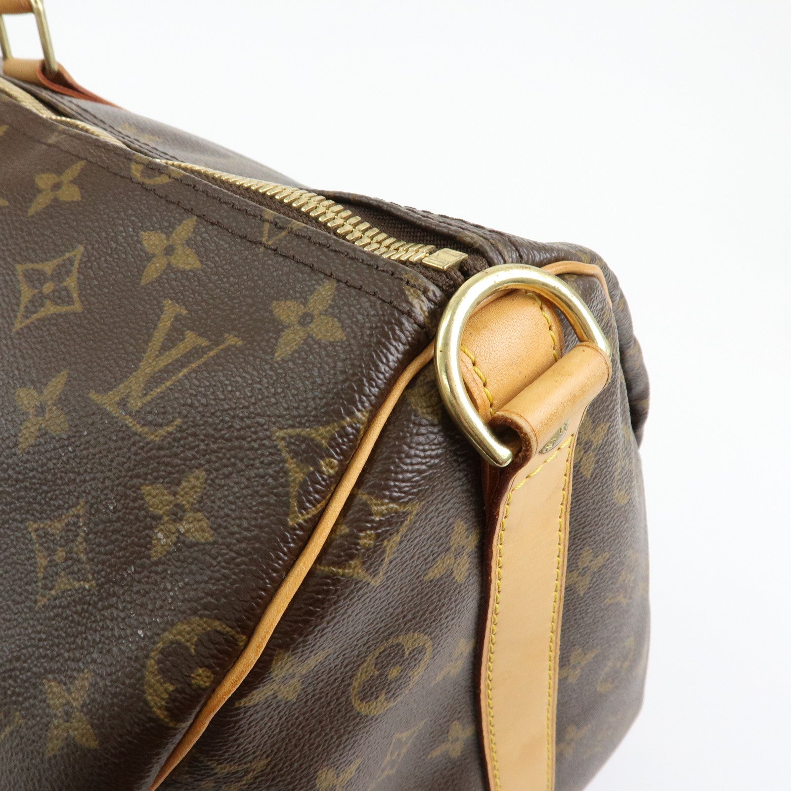 Louis Vuitton Monogram Keep All Bandouliere 55 Boston Bag M41414