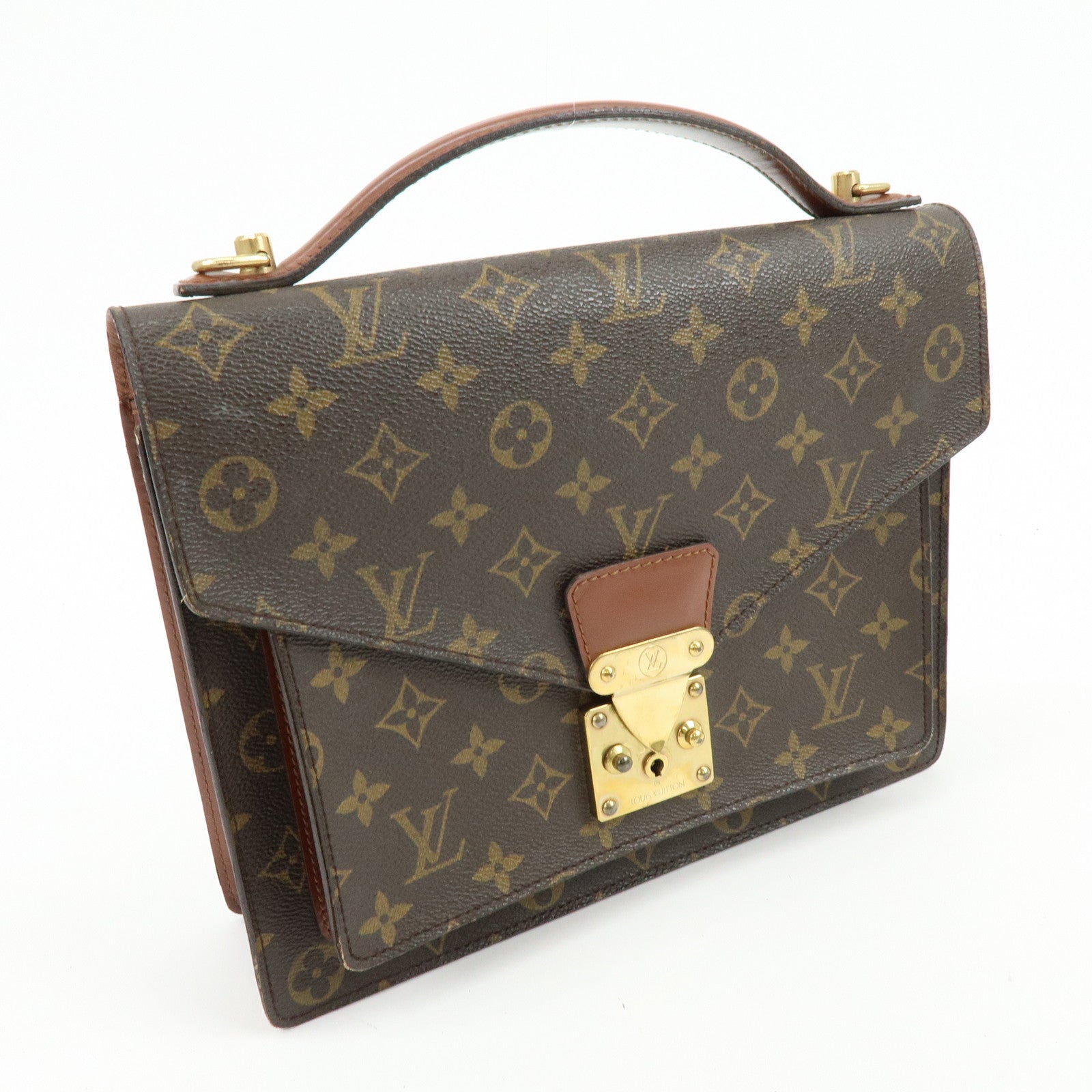 Louis Vuitton Monogram Monceau 28 2Way Bag Brief Case M51185