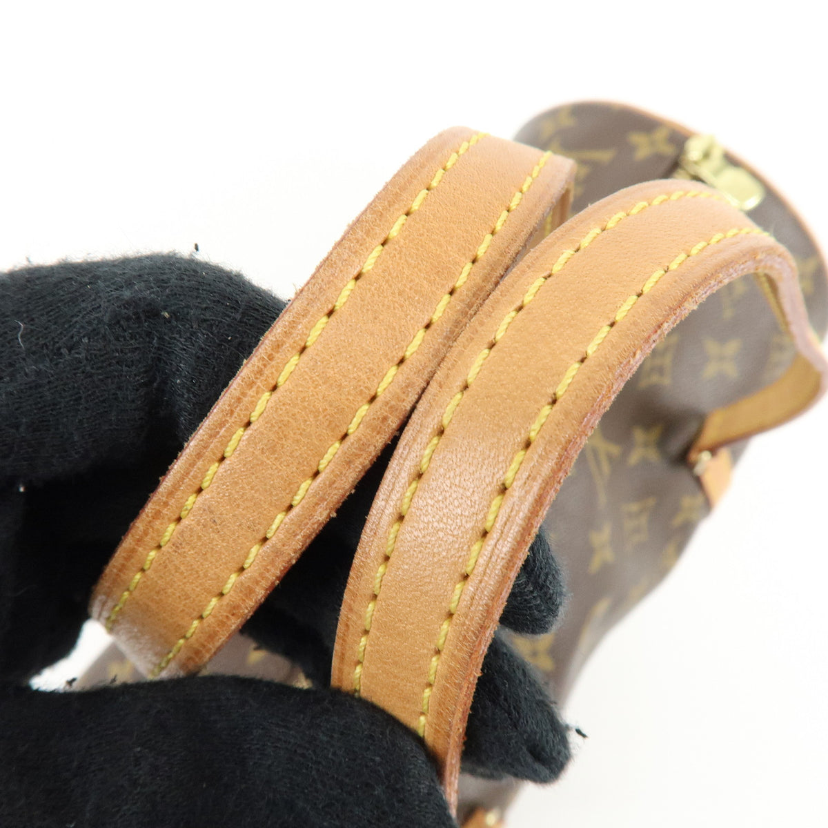 Louis Vuitton Monogram Papillon 30 Hand Bag Brown M51385