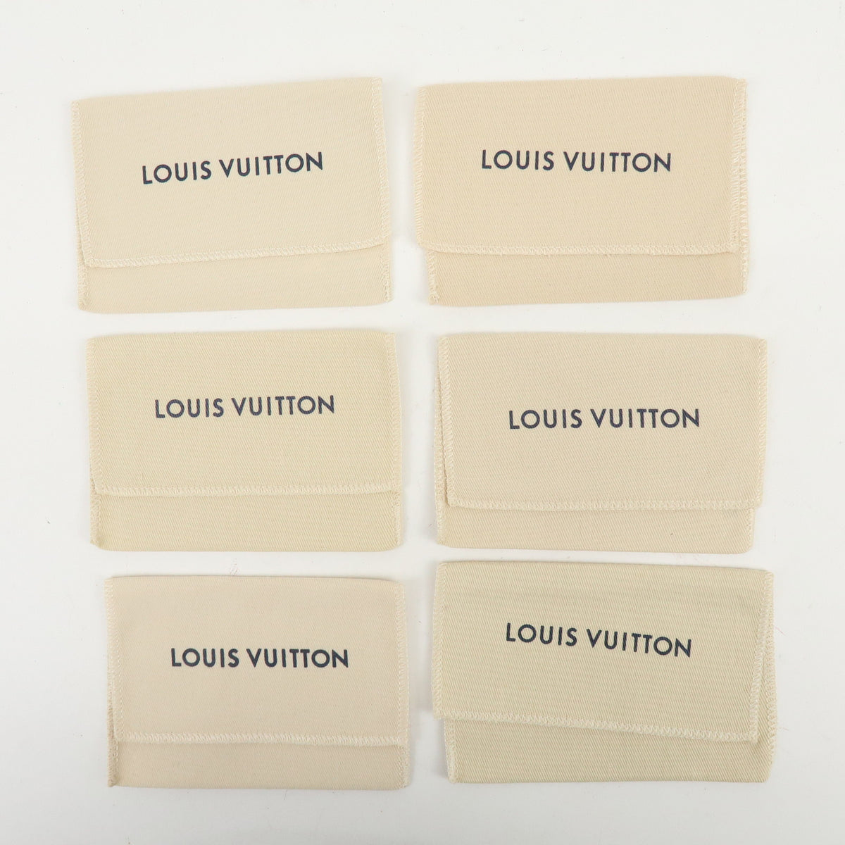 Louis Vuitton Lot of 32 Dust Bag Storage Bag Flap Drawstring Style