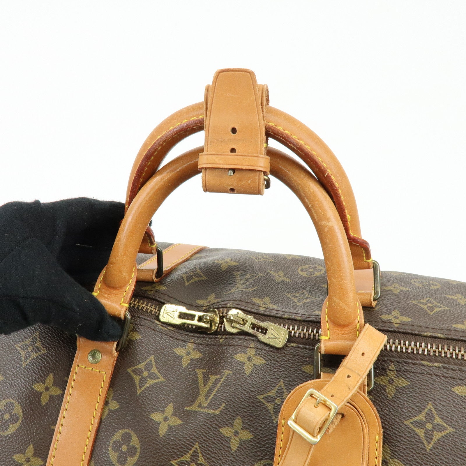 Louis Vuitton Monogram Keep All Bandouliere 60 Boston Bag M41412