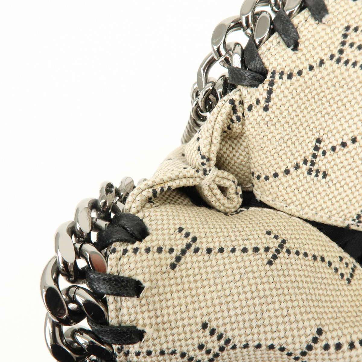 STELLA MCCARTNEY Falabella Faux Leather 2Way Bag Shoulder Bag Beige