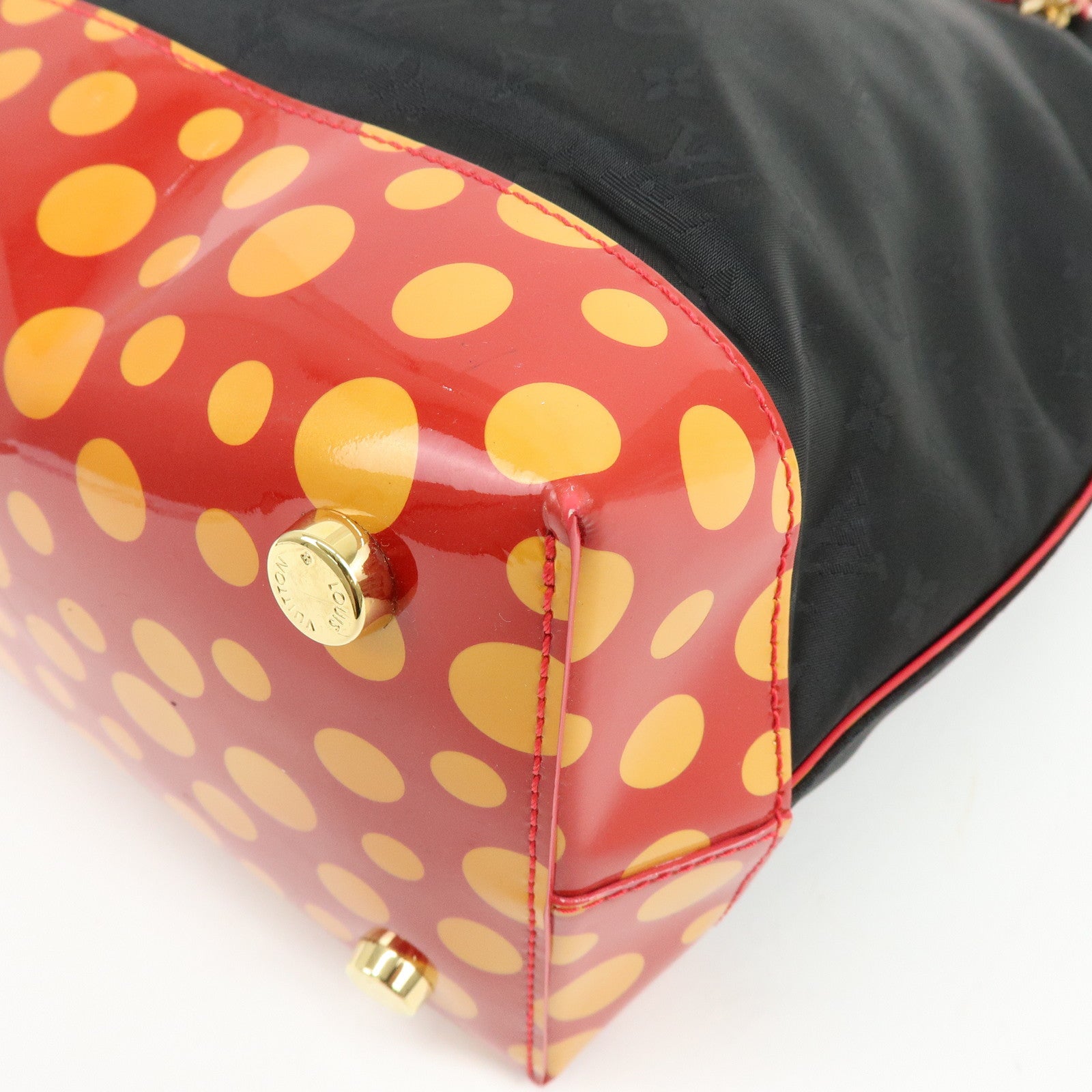 Louis Vuitton Yayoi Kusama Vernis Infinity Dot Lockit MM ToteBag M40681