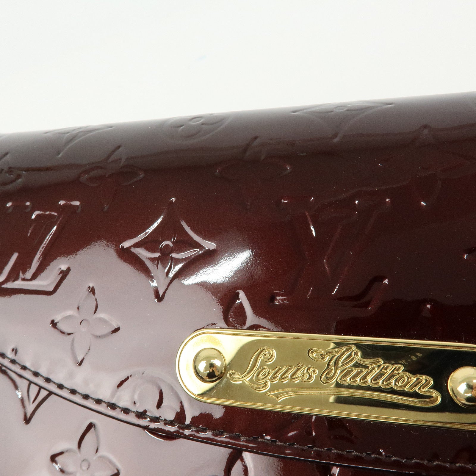 Louis Vuitton Vernis Rodeo Drive Hand Bag Amarante M93598