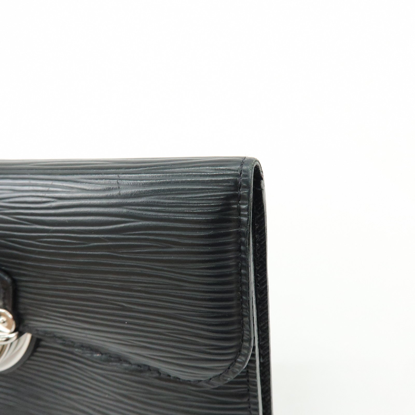 Louis Vuitton Epi Leather Portefeuille Eugenie Long Wallet Noir M63882