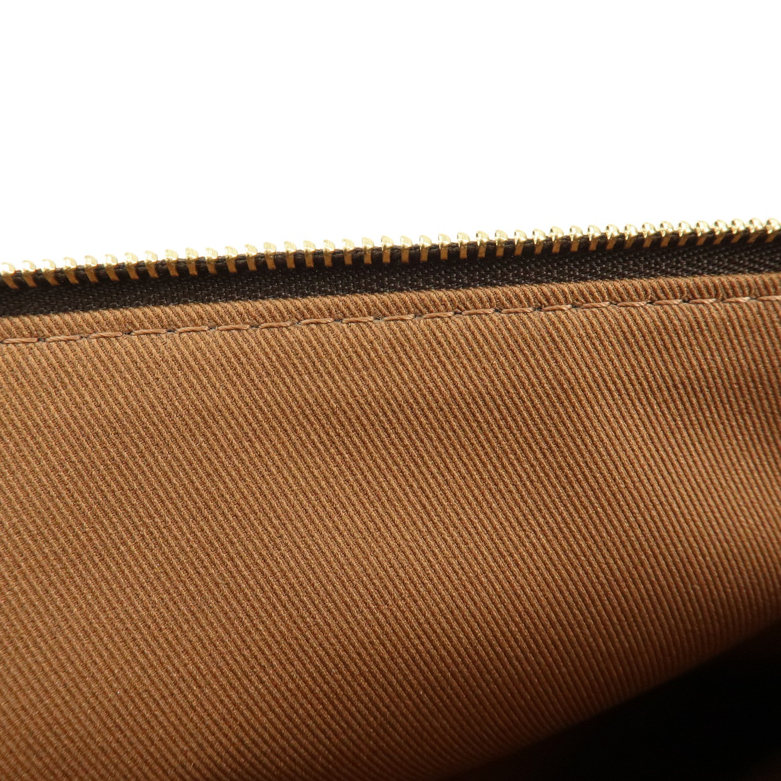 Louis Vuitton Etui Voyage PM Clutch Bag Pouch Brown M44500