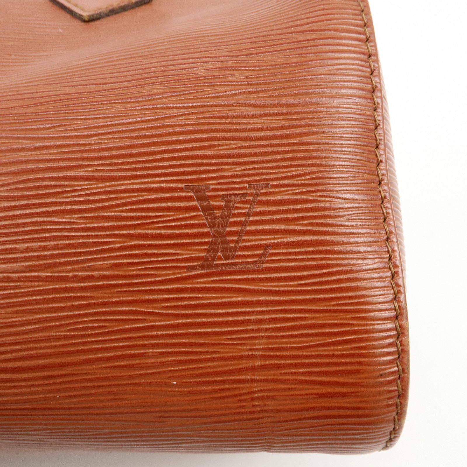 Louis Vuitton Epi Speedy 25 Hand Boston Bag Kenya Brown M43013