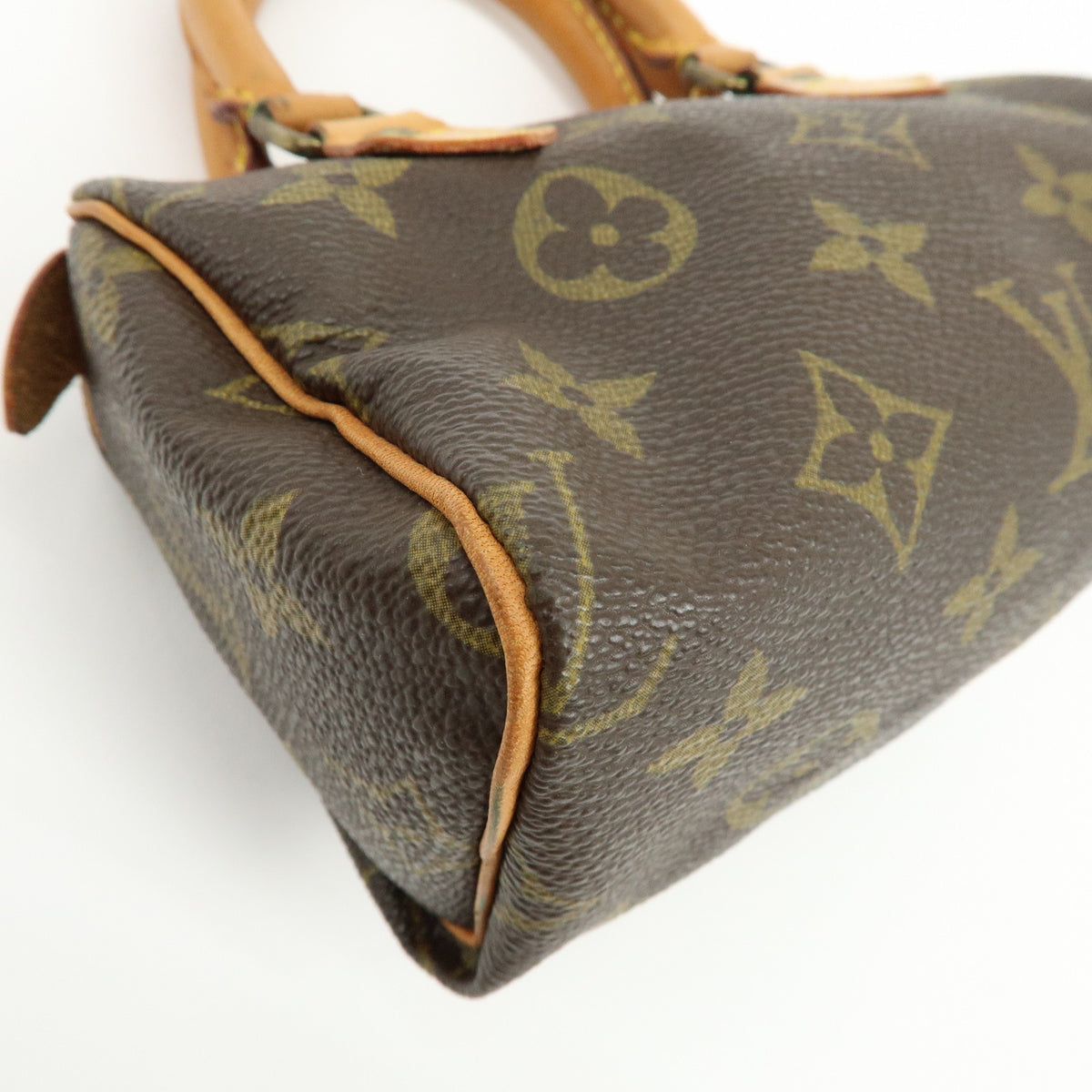 Louis Vuitton Monogram Mini Speedy Hand Bag and Strap M41534 J52312 Lot