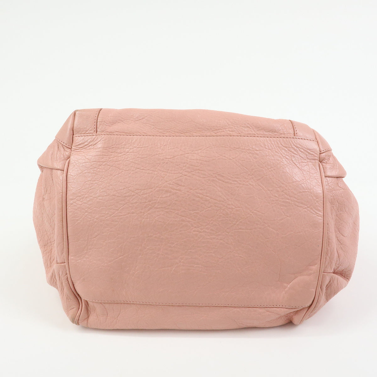 BALENCIAGA Classic The Sunday Leather Tote Bag Hand Bag Pink 228750