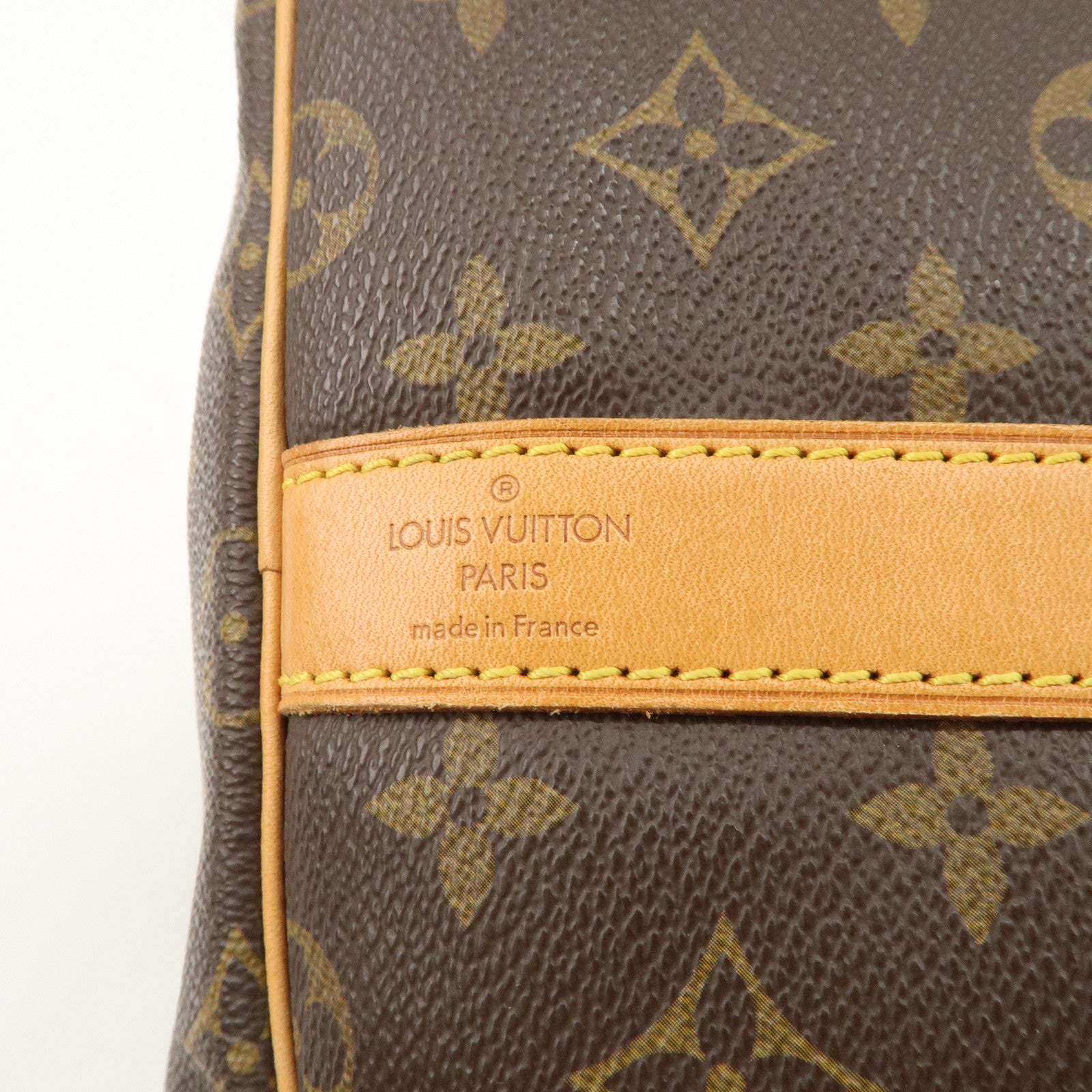 Louis Vuitton Monogram Keep All Bandouliere 55 Bag Brown M41414 Used