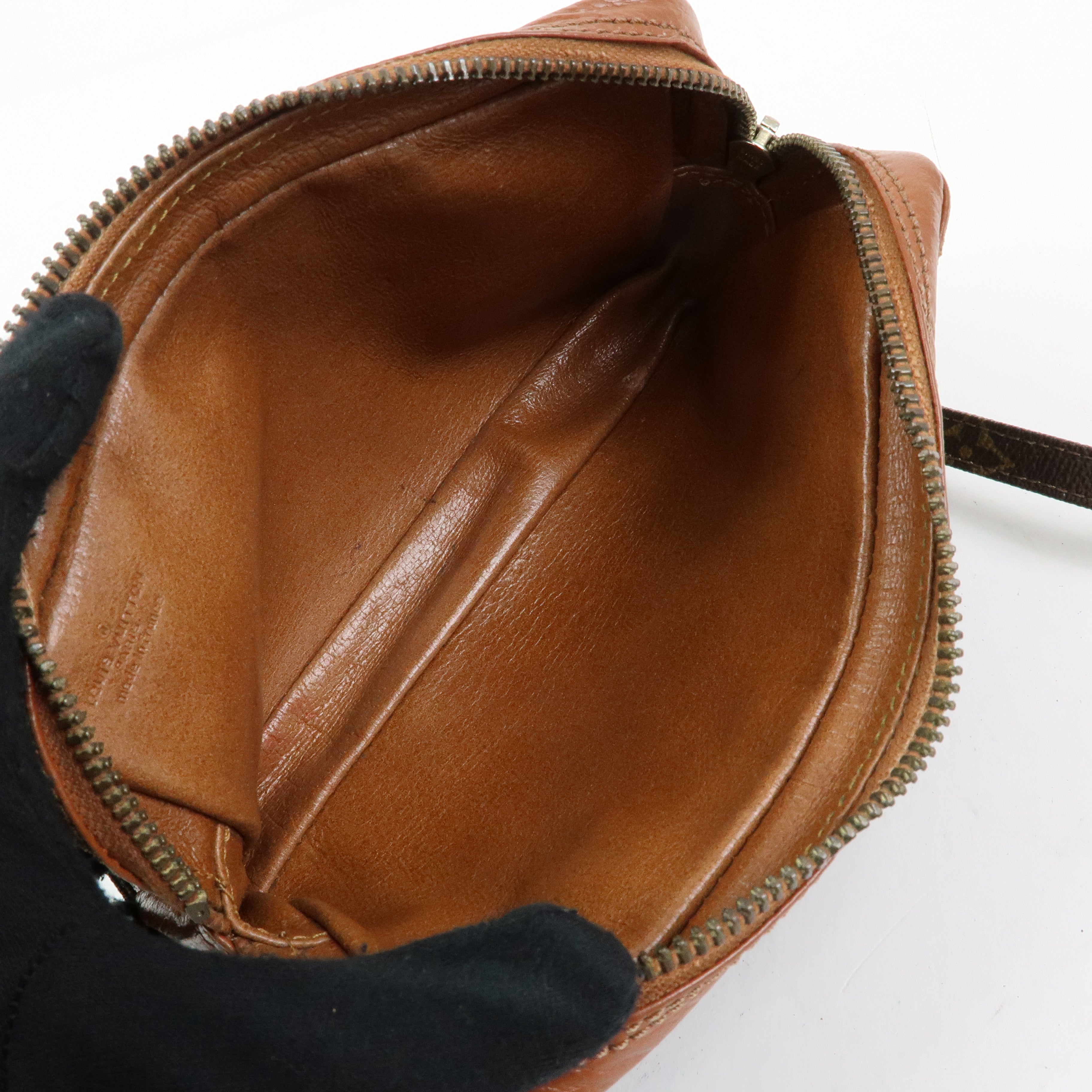 Louis Vuitton Monogram Pochette Marly Bandouliere Bag Brown M51828