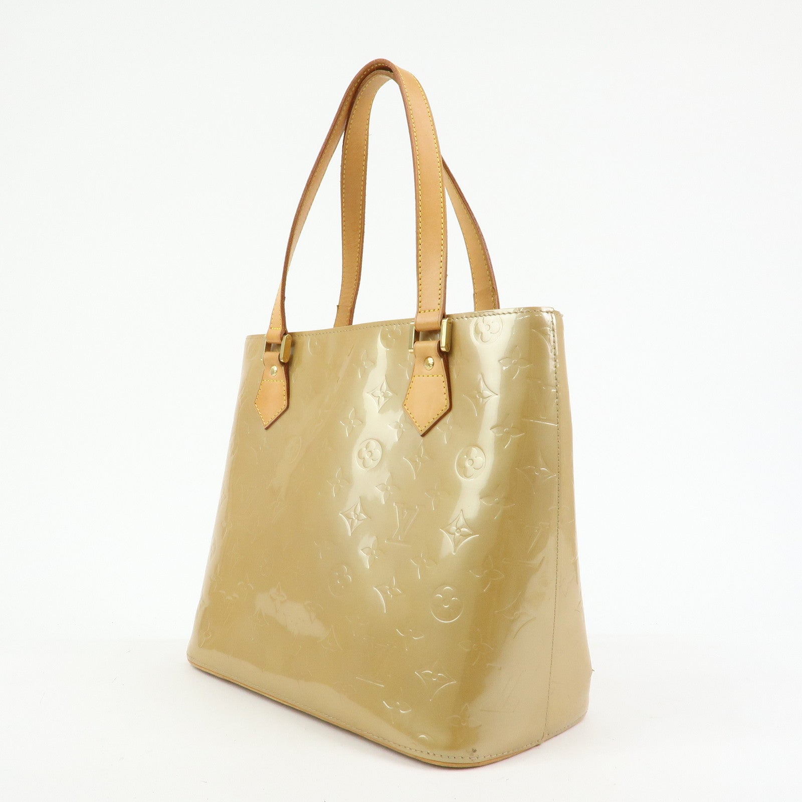 Louis Vuitton Monogram Vernis Houston Noisette Tote Bag M91340