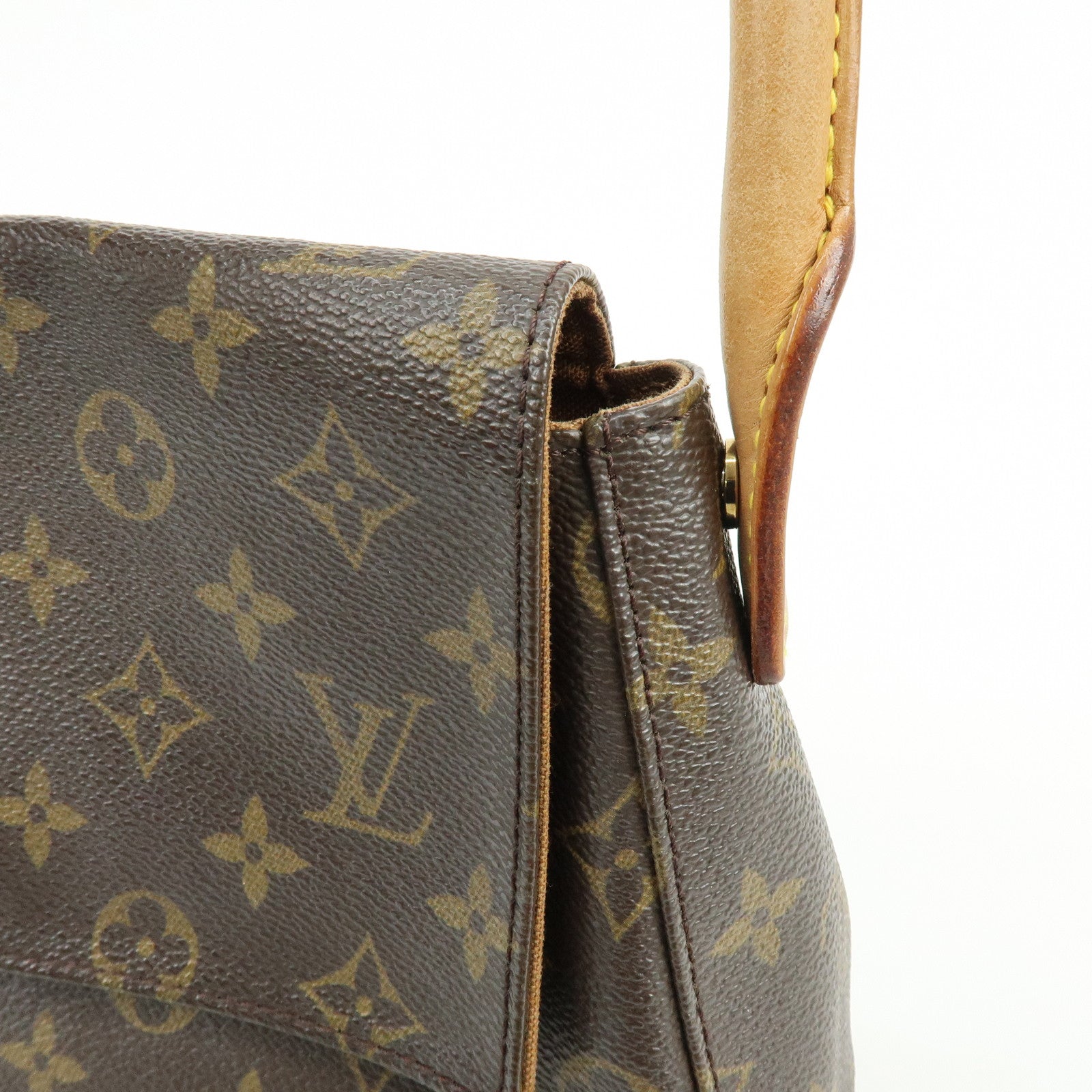 Louis Vuitton Monogram Mini Looping Shoulder Bag Brown M51147