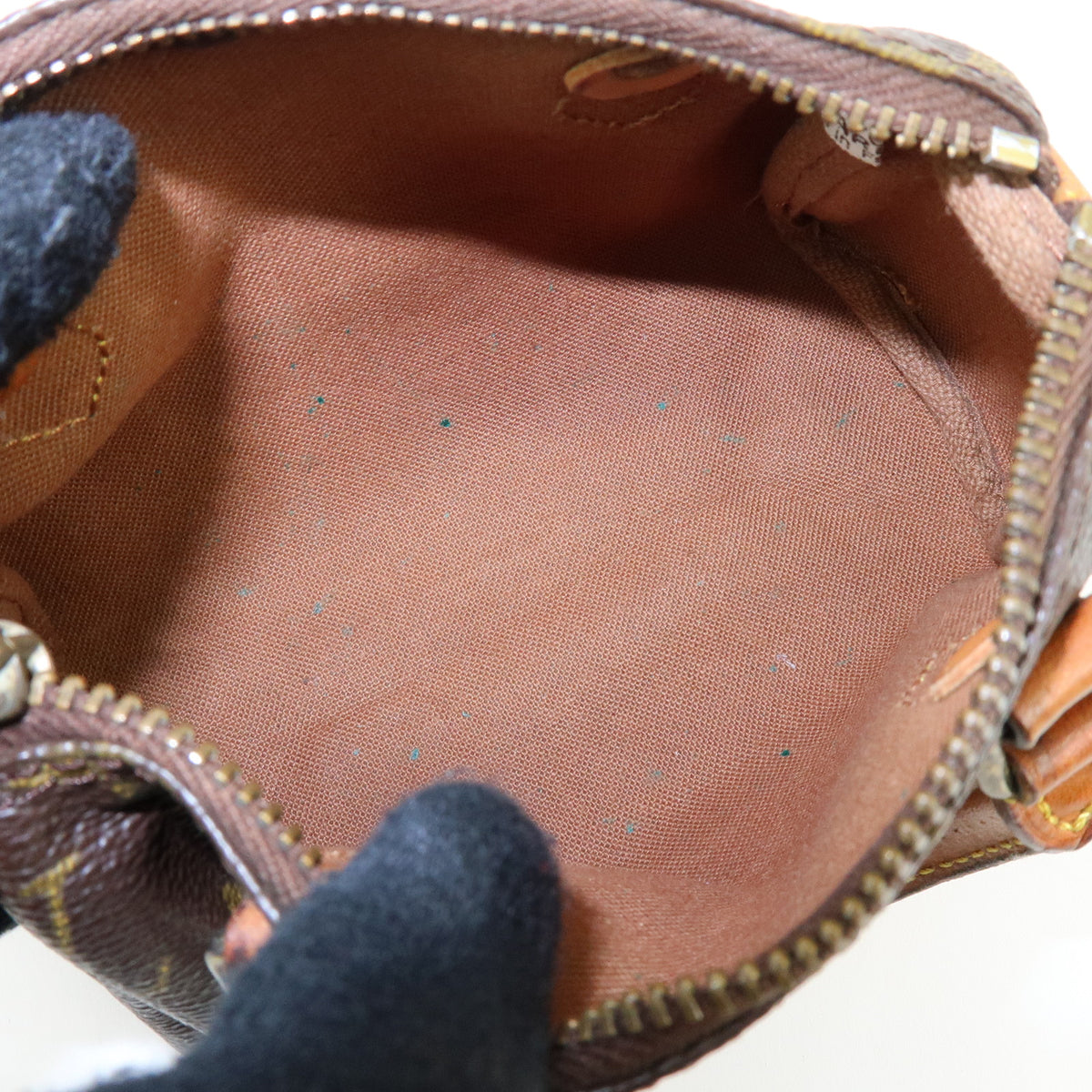 Louis Vuitton Monogram Canvas Mini Speedy Hand Bag Brown M41534