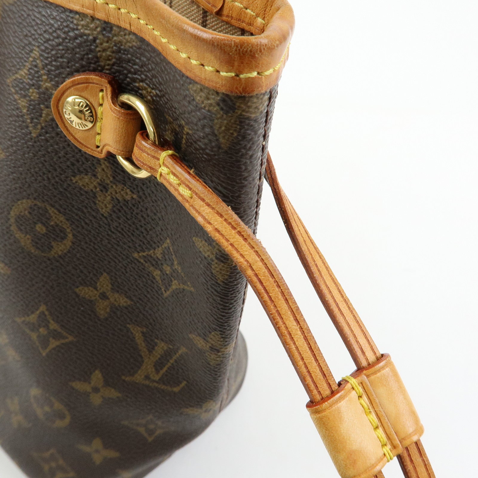Louis Vuitton Monogram Neverfull PM Tote Bag Hand Bag Brown M40155