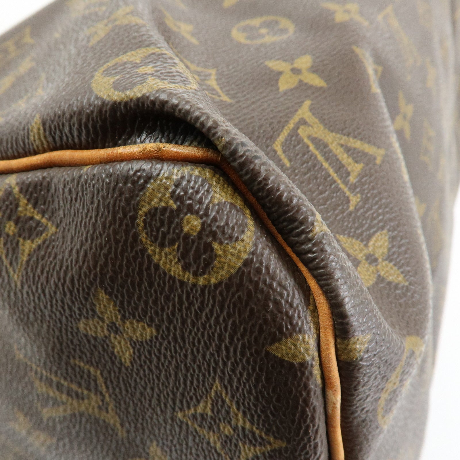 Louis Vuitton Monogram Speedy 35 Boston Bag Hand Bag Brown M41524
