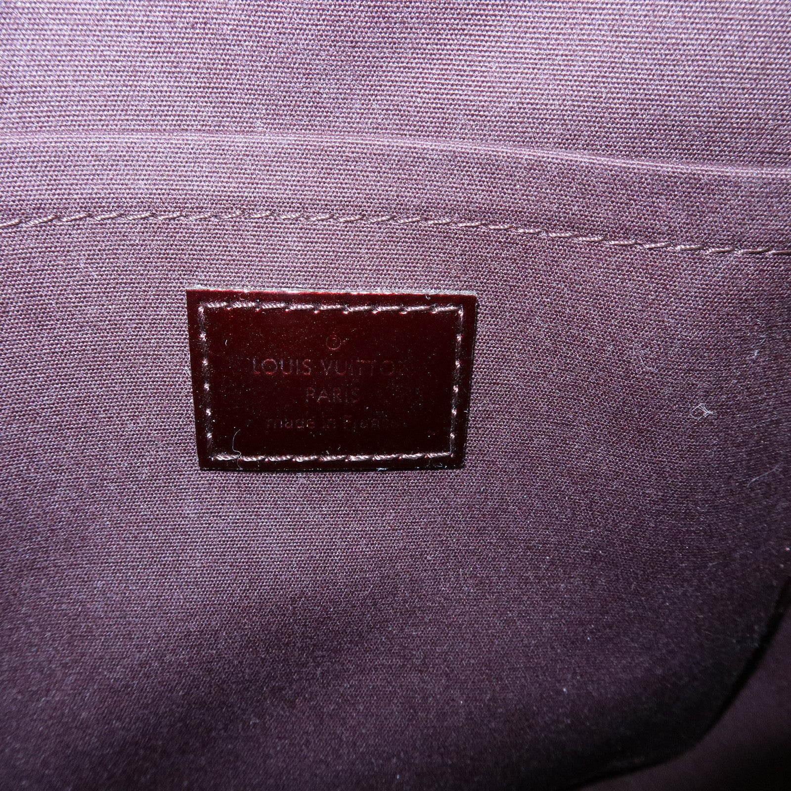 Louis Vuitton Vernis Rodeo Drive Hand Bag Amarante M93598