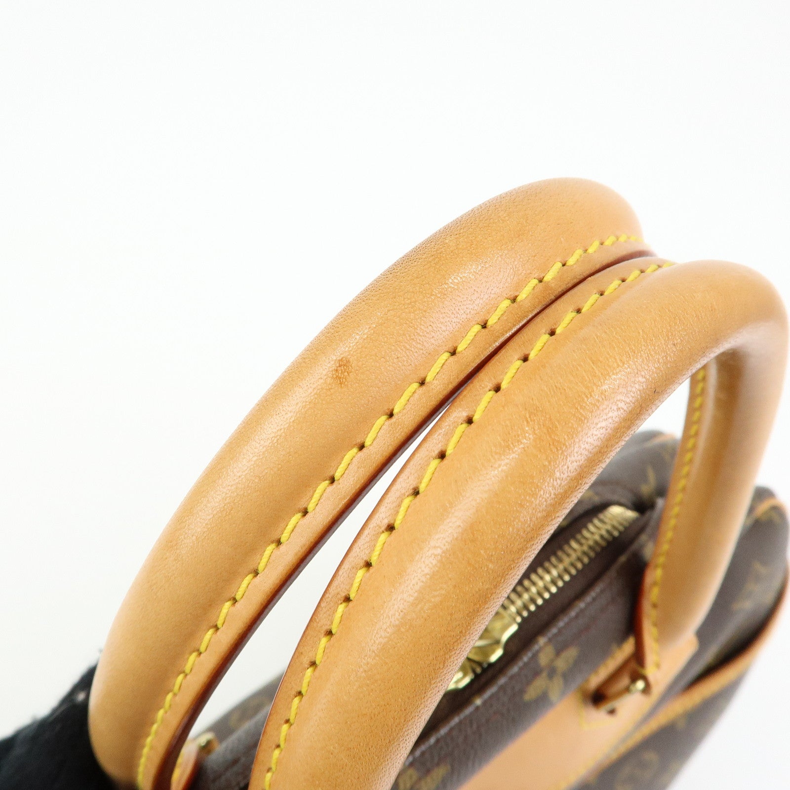 Louis Vuitton Monogram Deauville Canvas Hand Bag Brown M47270