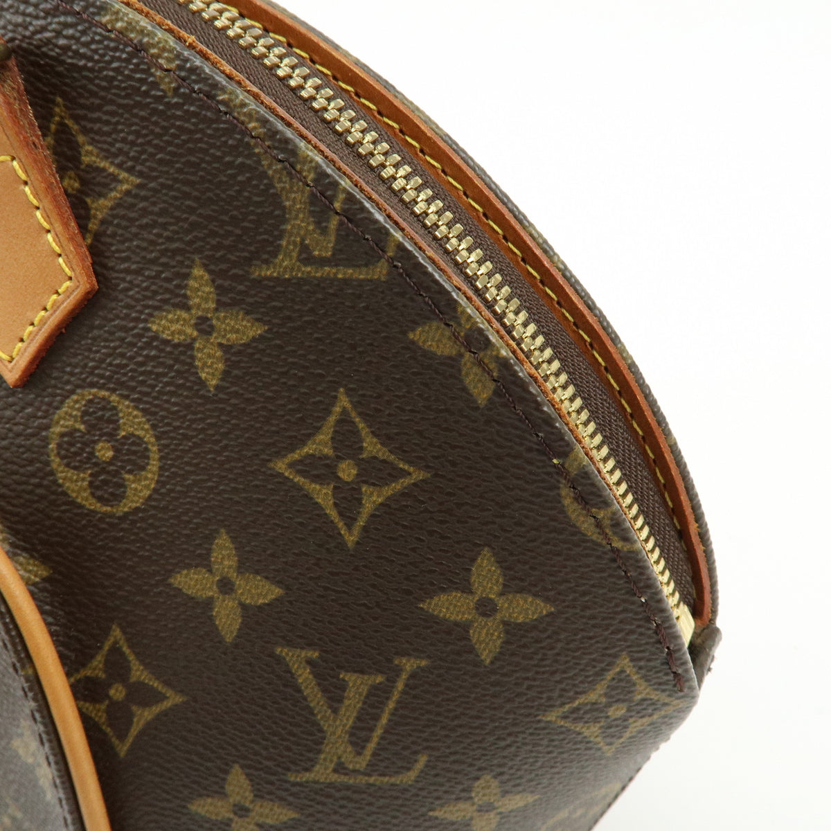 Louis Vuitton Monogram Ellipse PM Hand Bag Brown M51127