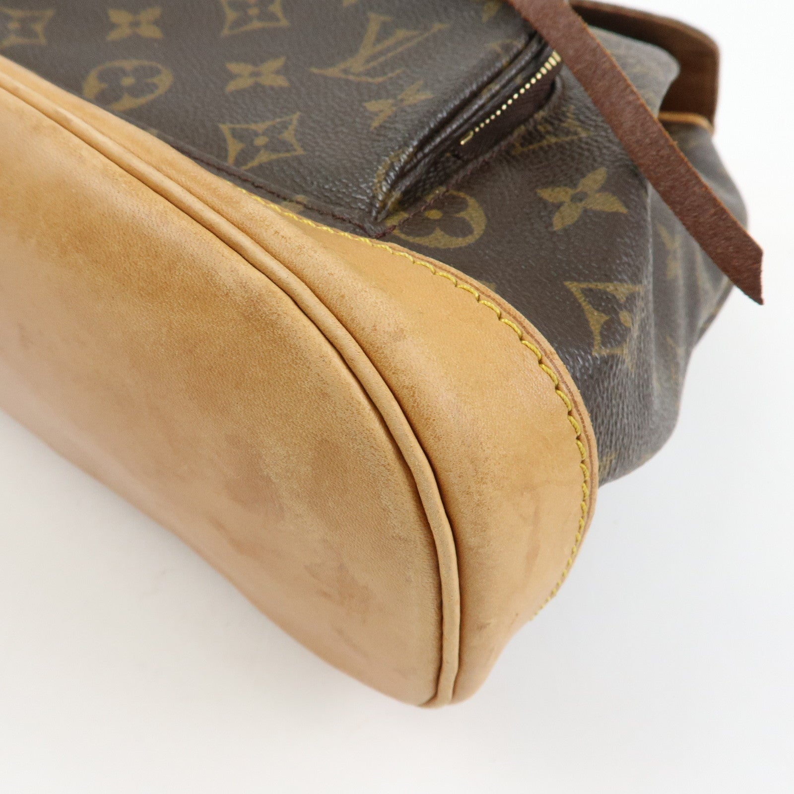 Louis Vuitton Monogram Canvas Montsouris MM Backpack Brown M51136