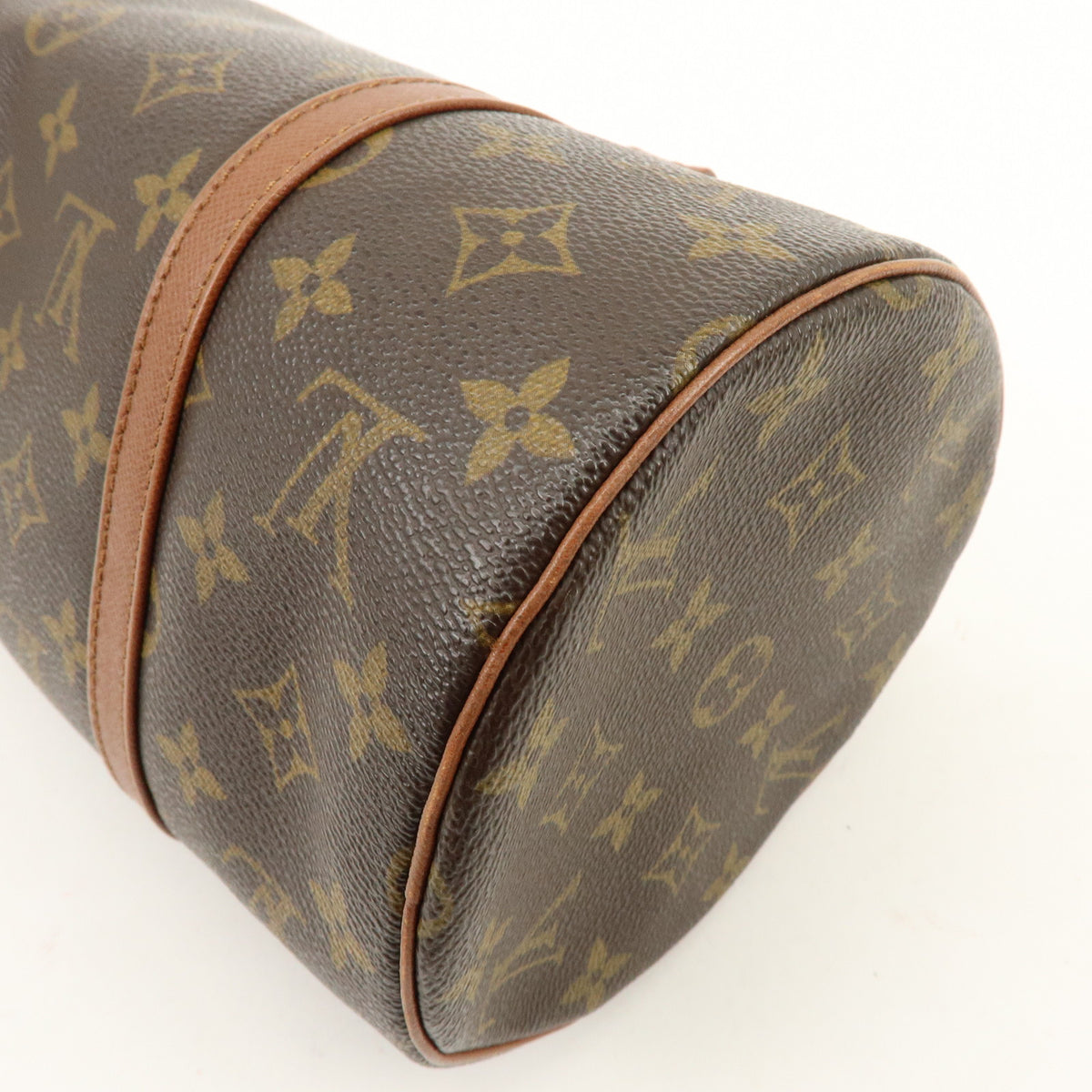Louis Vuitton Monogram Papillon 30 Hand Bag Brown M51365