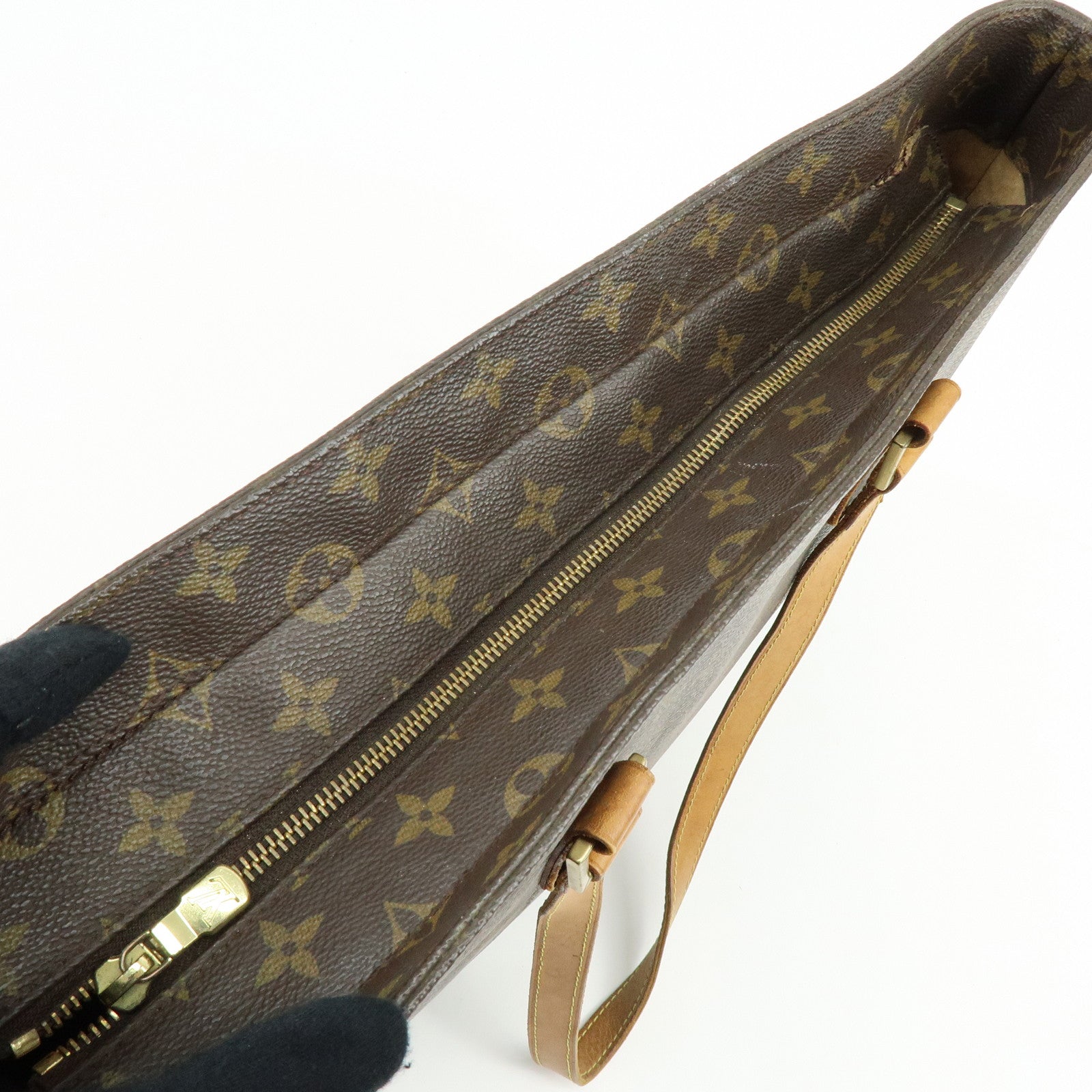 Louis Vuitton Monogram Luco Tote Bag Shoulder Bag Brown M51155