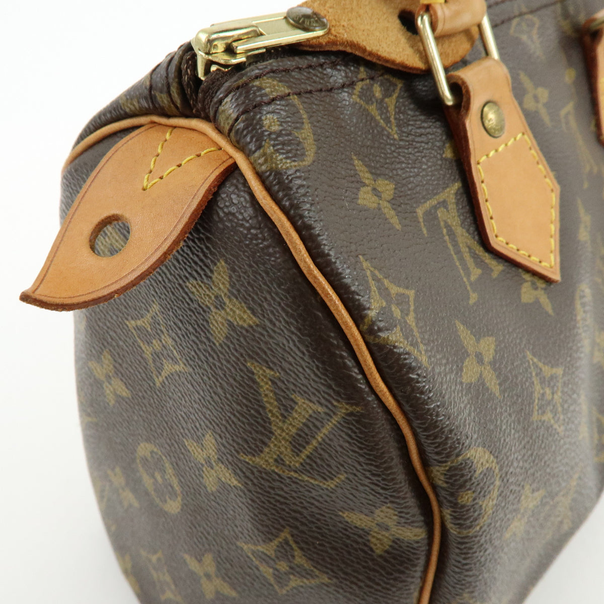 Louis Vuitton Monogram Speedy 25 Boston Bag Hand Bag Brown M41528