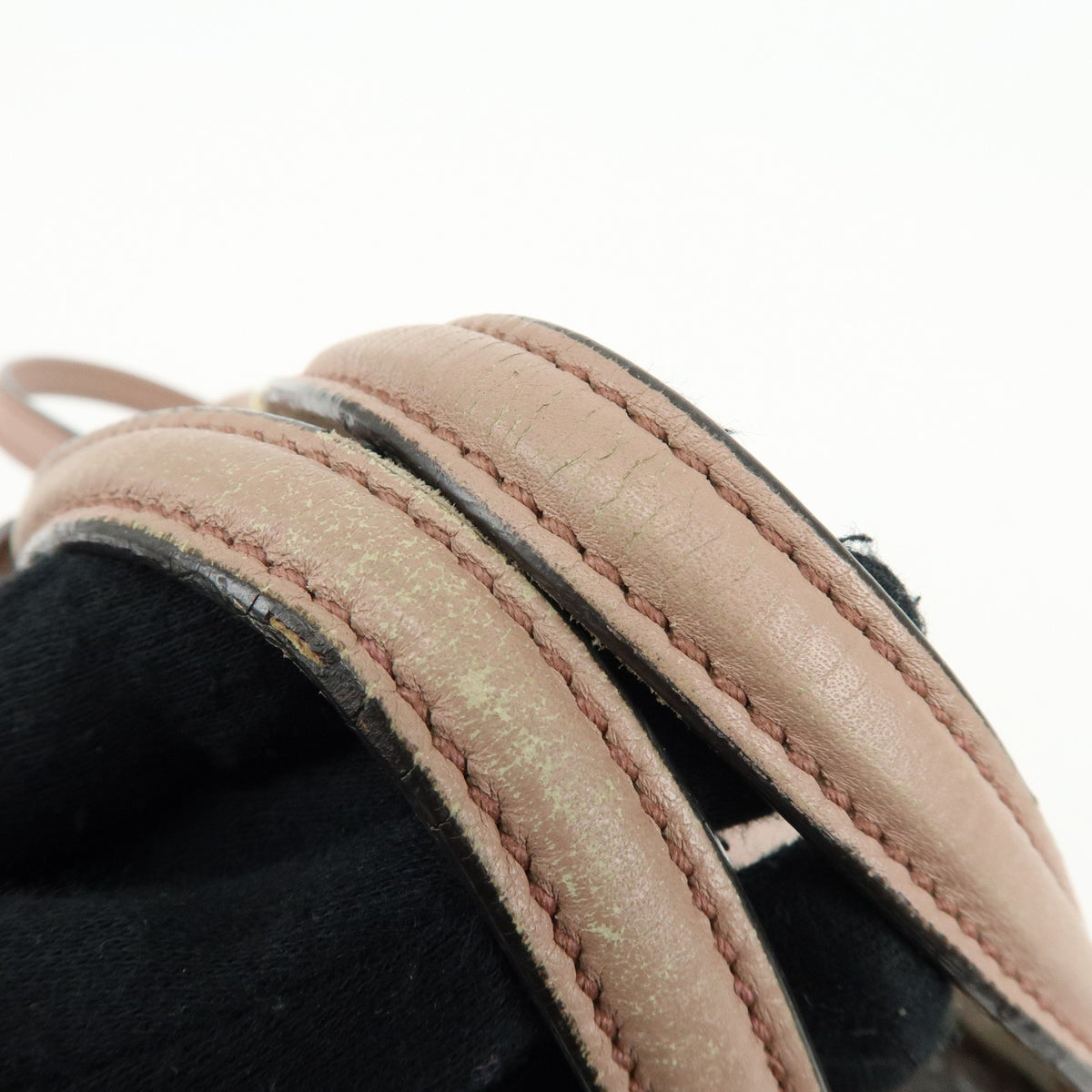 GUCCI SOHO Interlocking G 2Way Hand Bag Japan Limited Pink Beige 336751