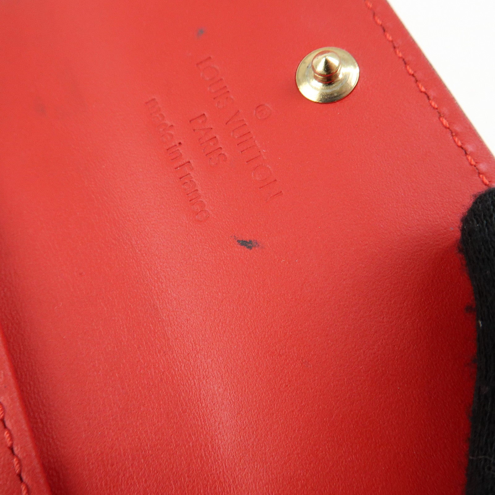 Louis Vuitton Vernis Multicles 4 Key Case Key Holder Red M91976