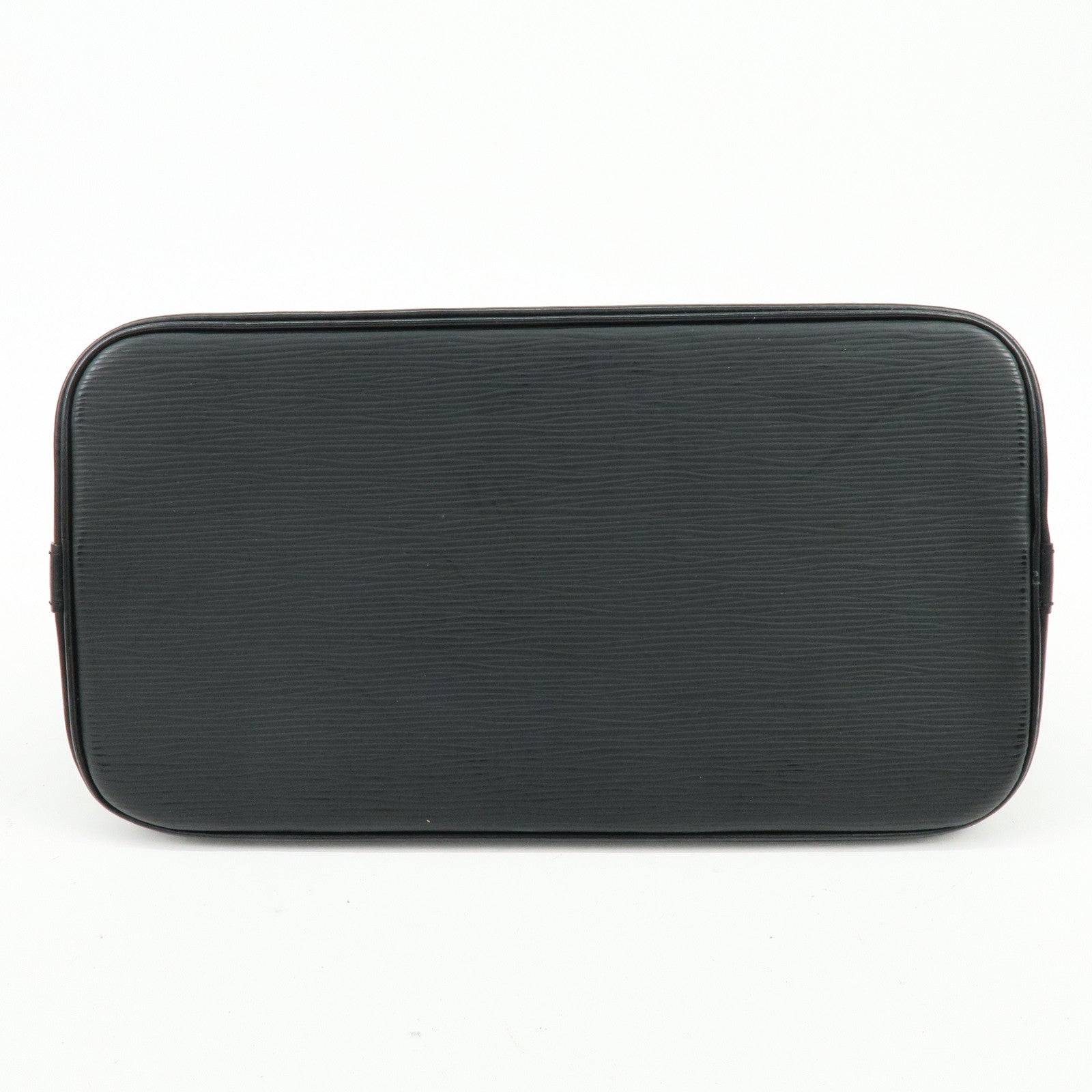 Louis Vuitton Epi Alma PM Leather Hand Bag Noir Black M52142