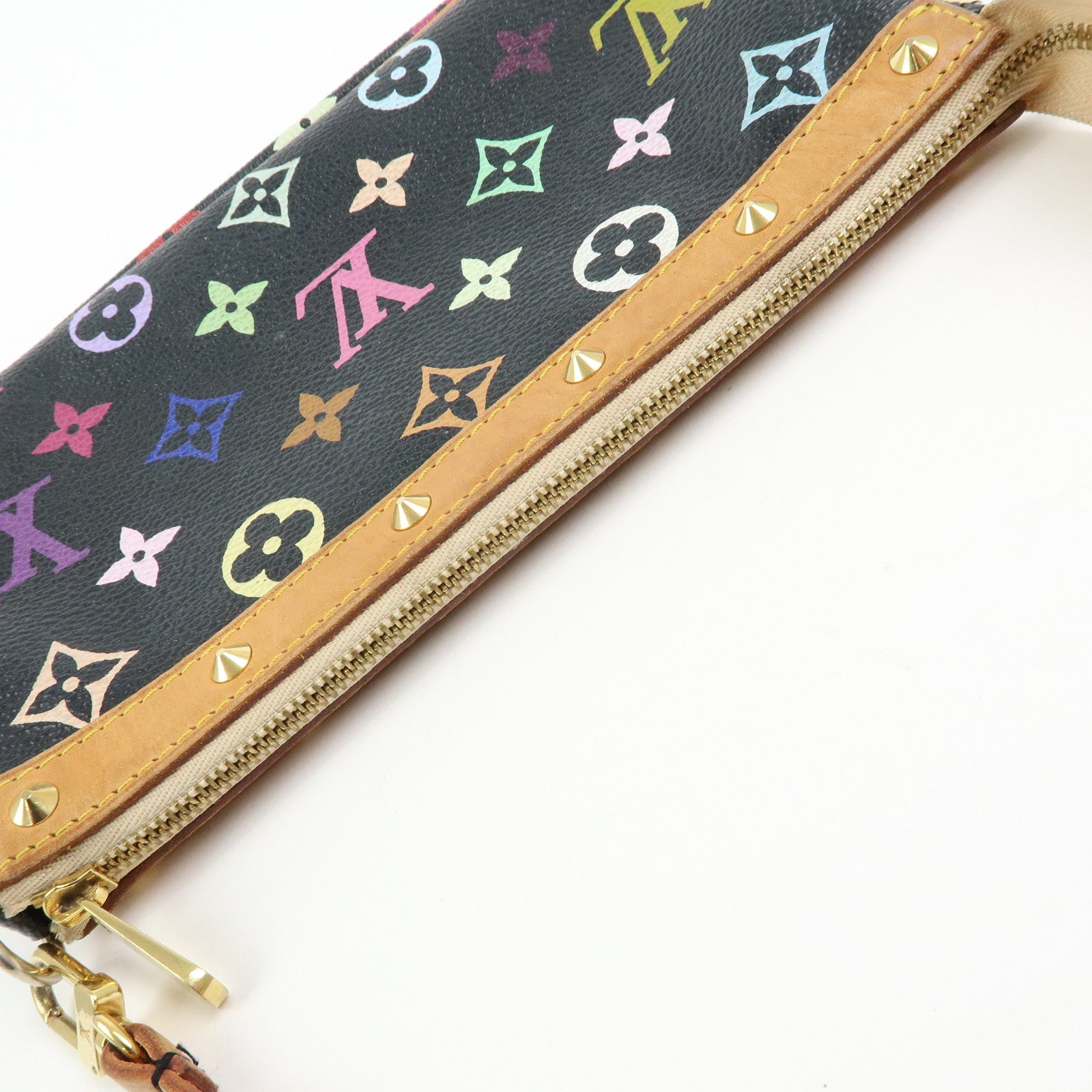 Louis Vuitton Monogram Multicolor Pochette Accessoires Noir M92648
