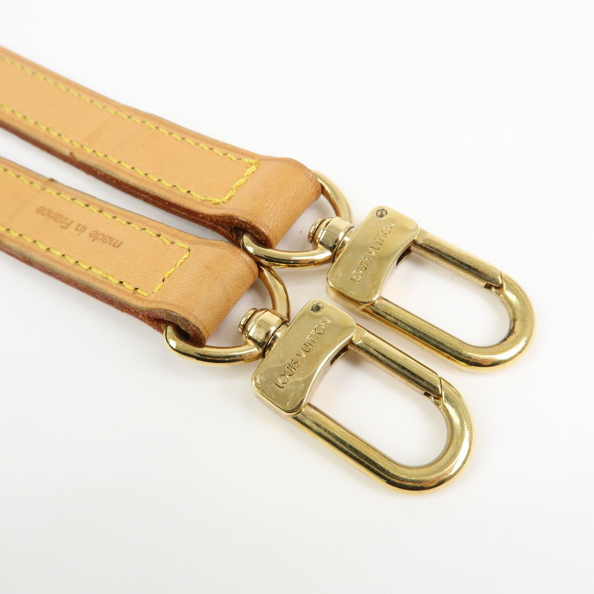 Louis Vuitton Nume Leather Shoulder Strap 100cm 1.6cm Natural J00142