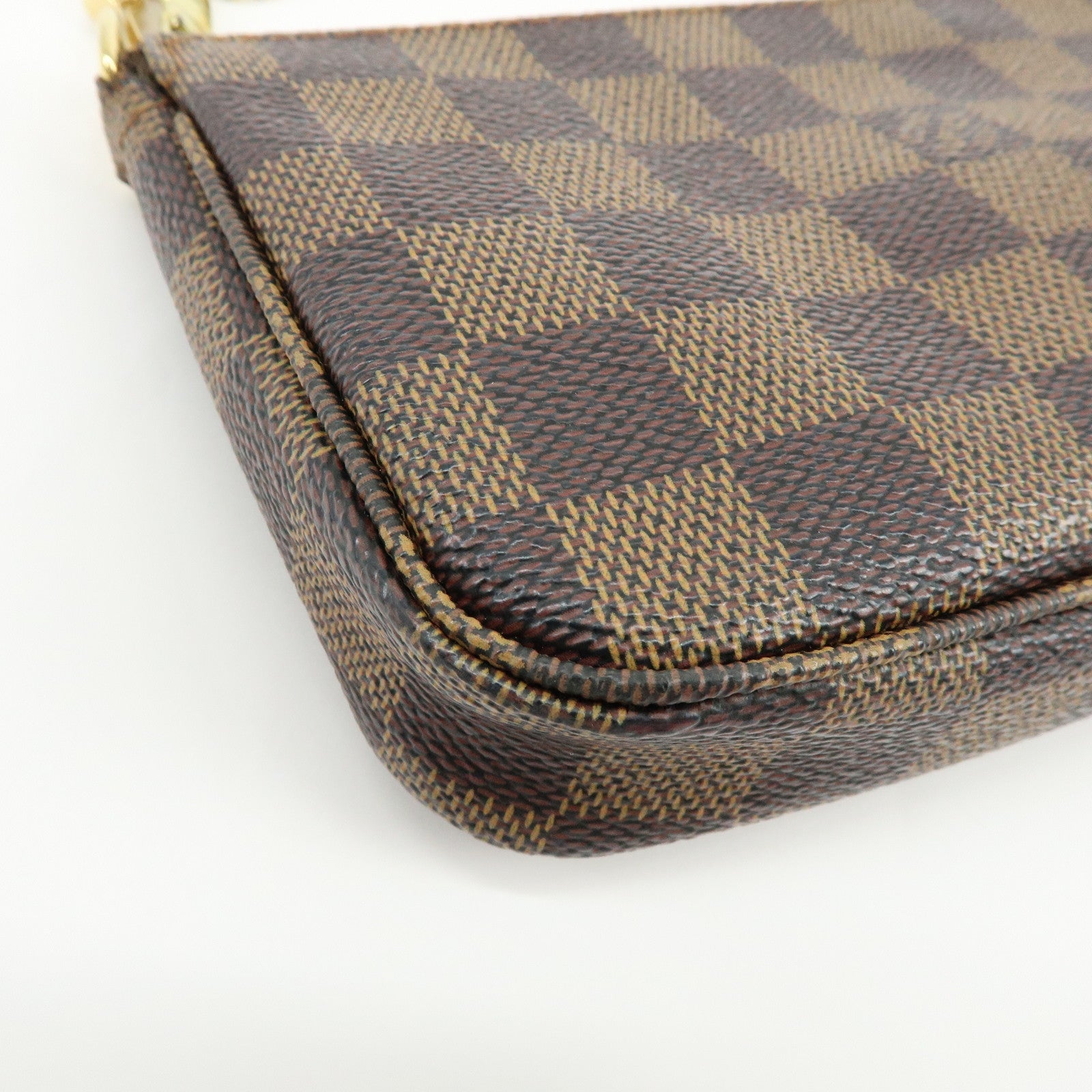 Louis Vuitton Damier Ebene Mini Pochette Accessoires Hand Bag