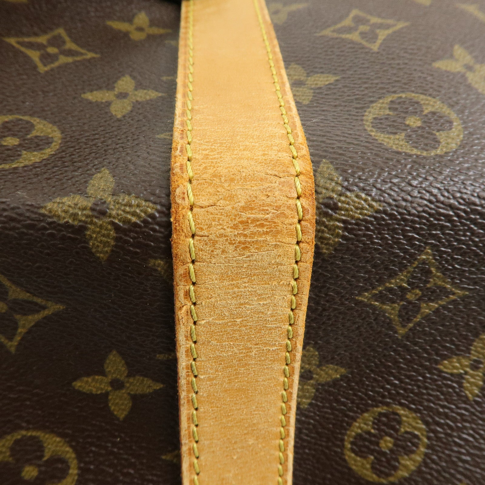 Louis Vuitton Monogram Keep All Bandouliere 60 Bag Brown M41412