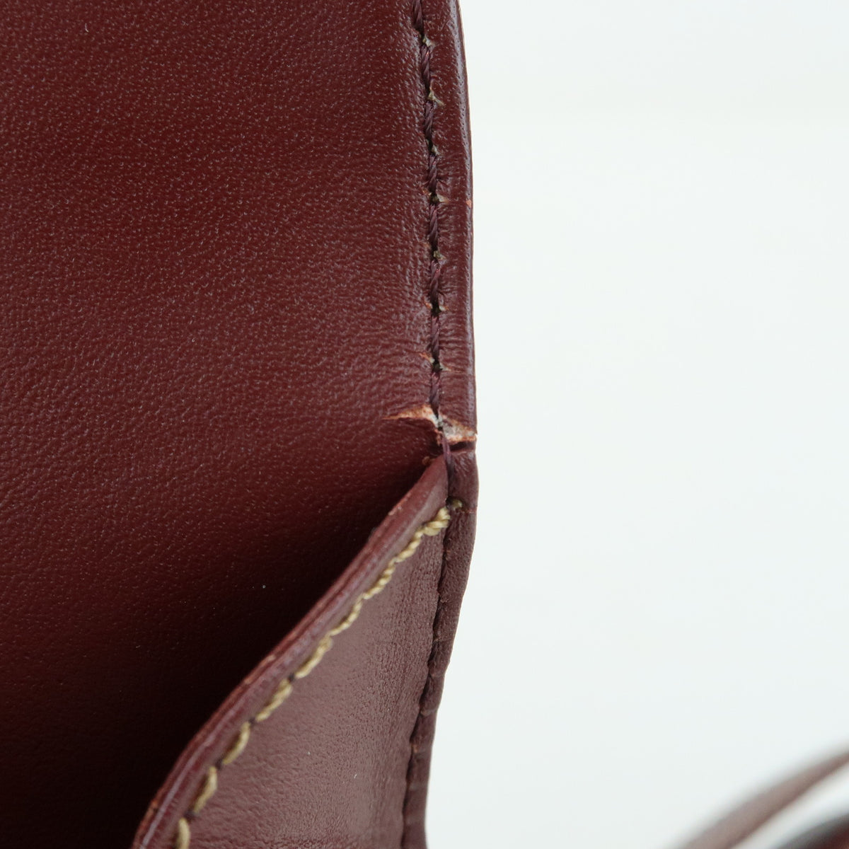 Cartier Must de Cartier Shoulder Bag Bordeaux