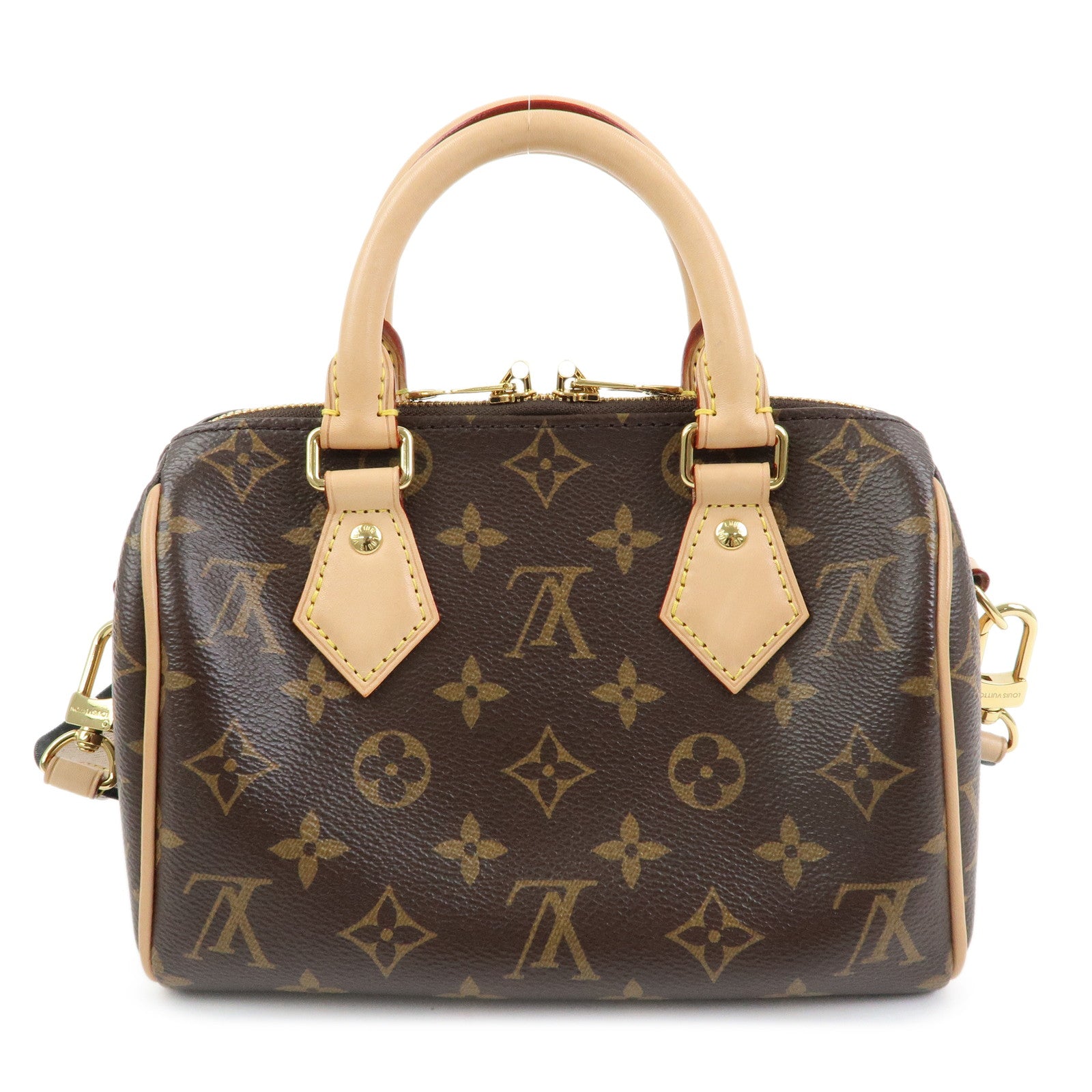 Louis Vuitton Monogram Speedy 20 Bandouliere 2Way Hand Bag Brown M46234